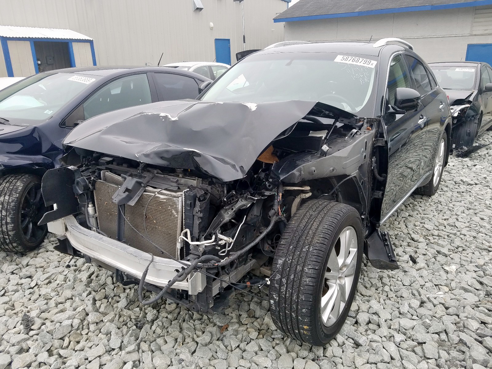 Photo 2 from auction – 2014 INFINITI QX70 with VIN JN8CS1MW0EM412323