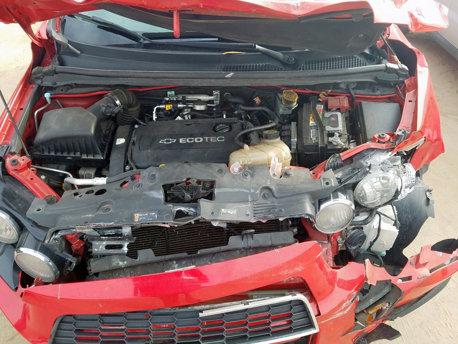 Photo 7 from auction – 2014 CHEVROLET SONIC LT with VIN 1G1JC5SH3E4182782