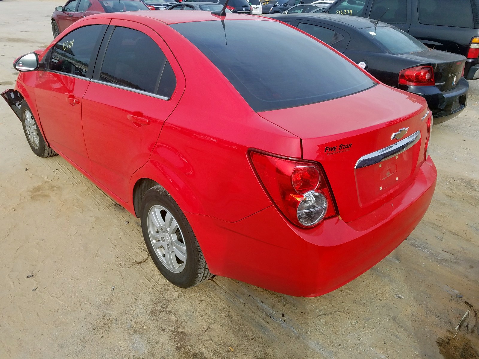 Photo 3 from auction – 2014 CHEVROLET SONIC LT with VIN 1G1JC5SH3E4182782