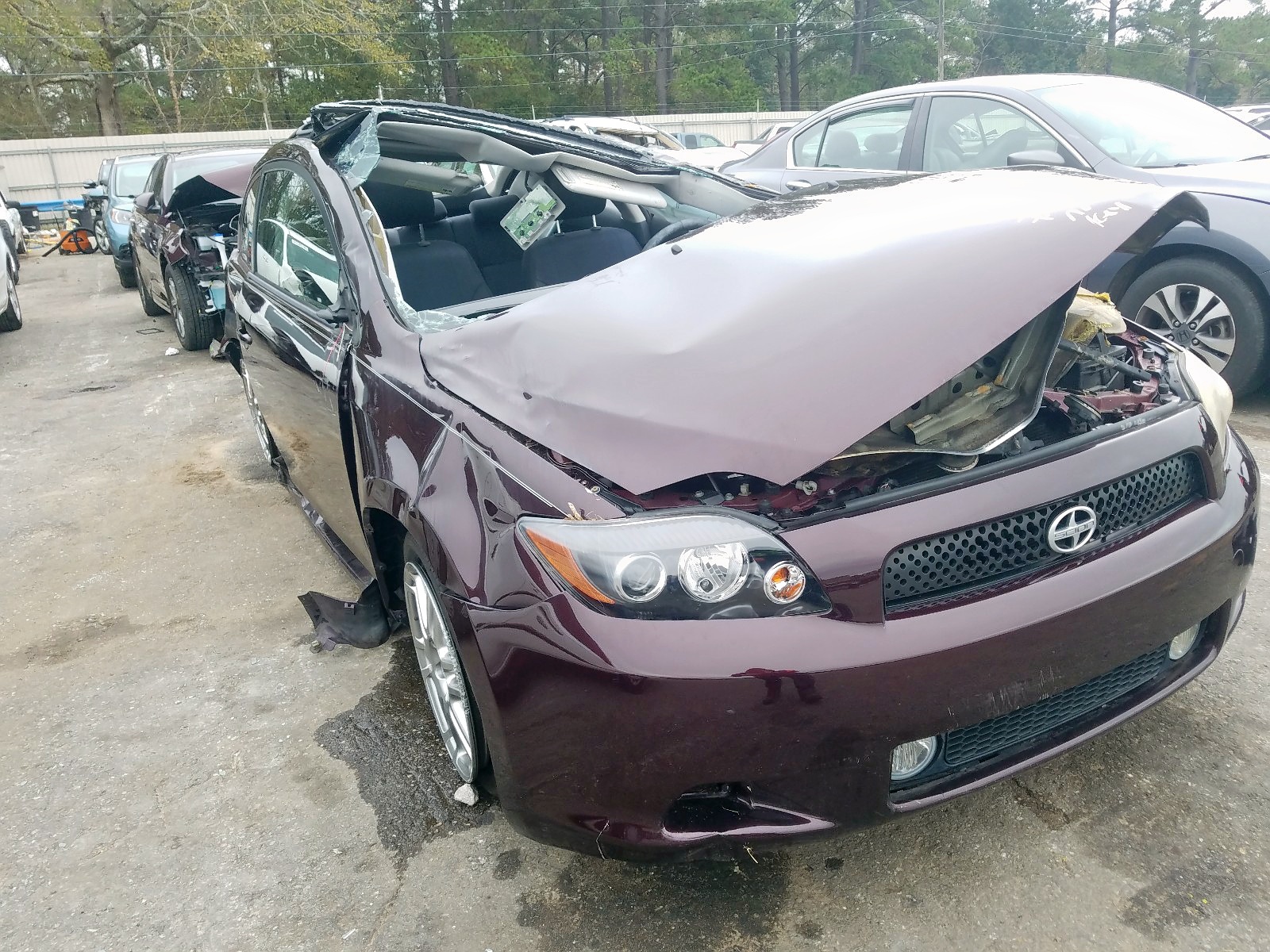 TOYOTA SCION TC 2010 with VIN JTKDE3B77A0315290 - Photo from auction