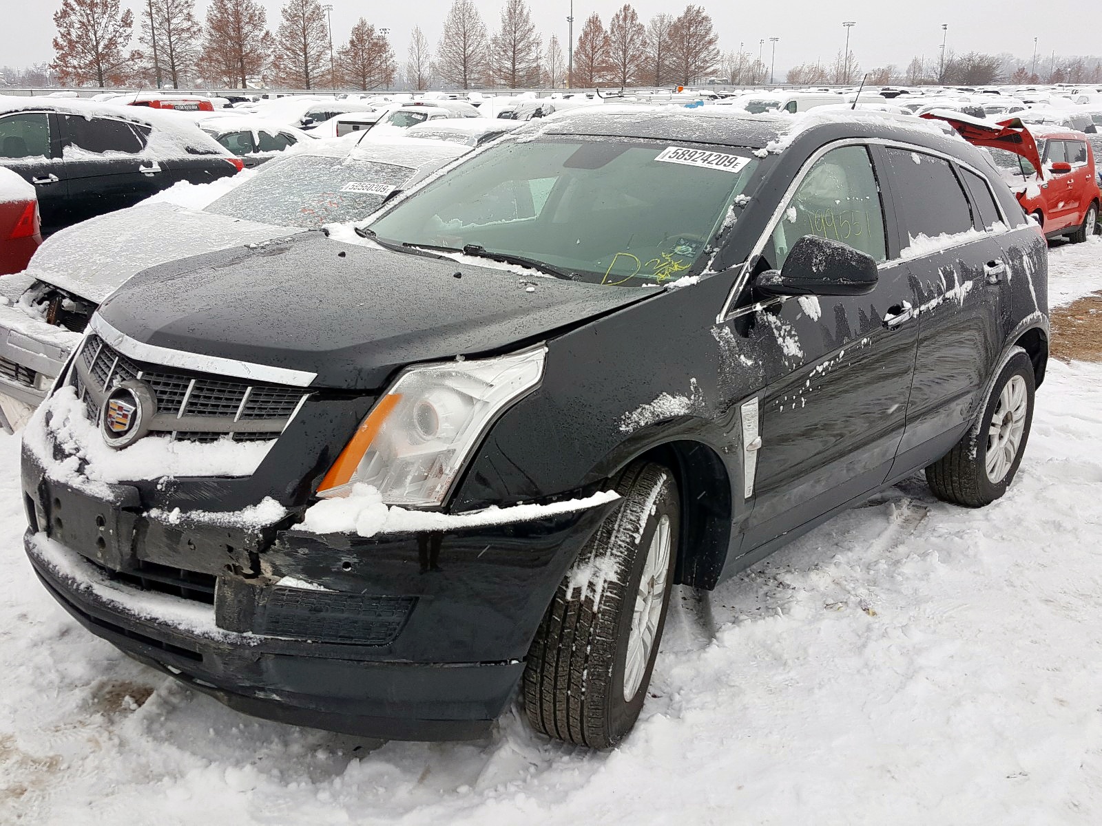 Photo 2 from auction – 2011 CADILLAC SRX LUXURY with VIN 3GYFNAEY9BS567913