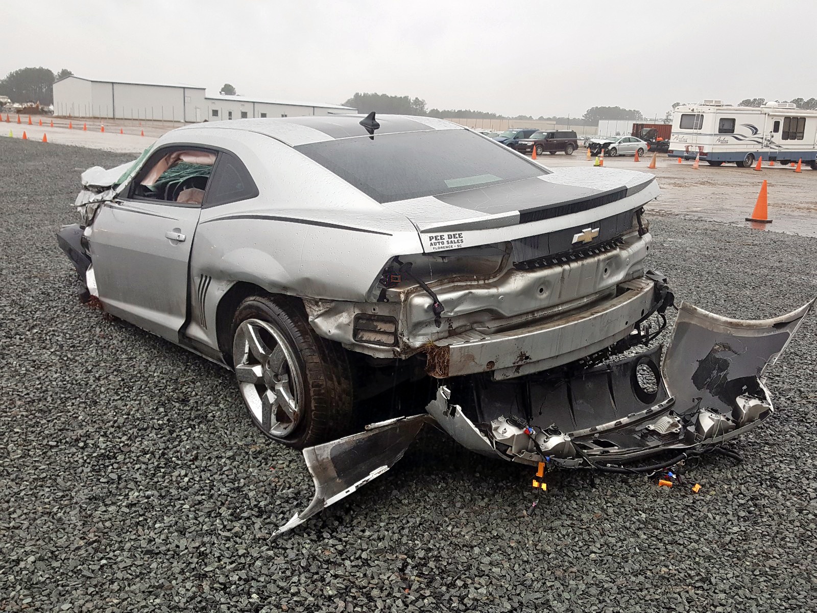 Photo 3 from auction – 2012 CHEVROLET CAMARO LT with VIN 2G1FC1E31C9151619