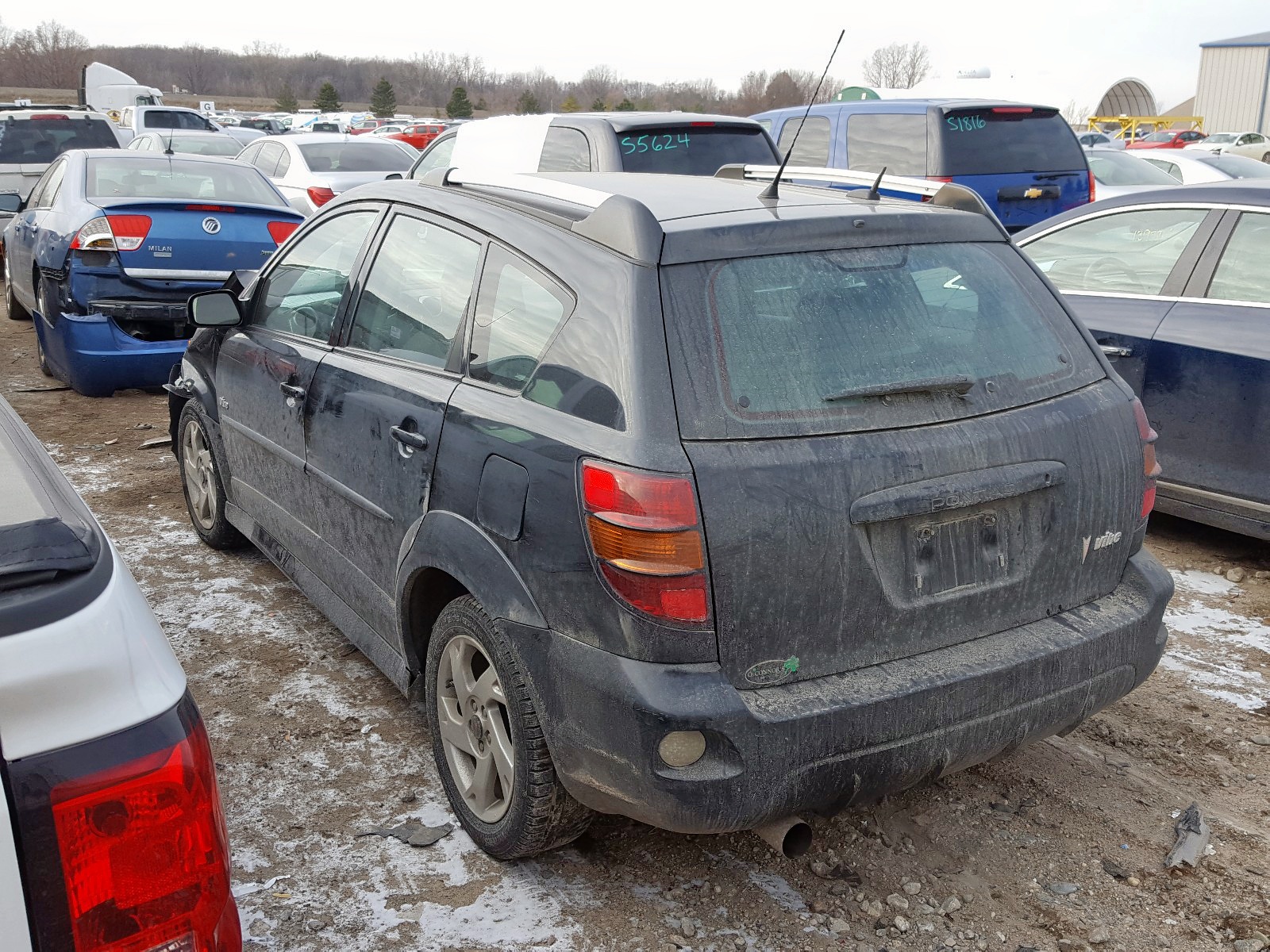 Photo 3 from auction – 2008 PONTIAC VIBE with VIN 5Y2SL65858Z420880