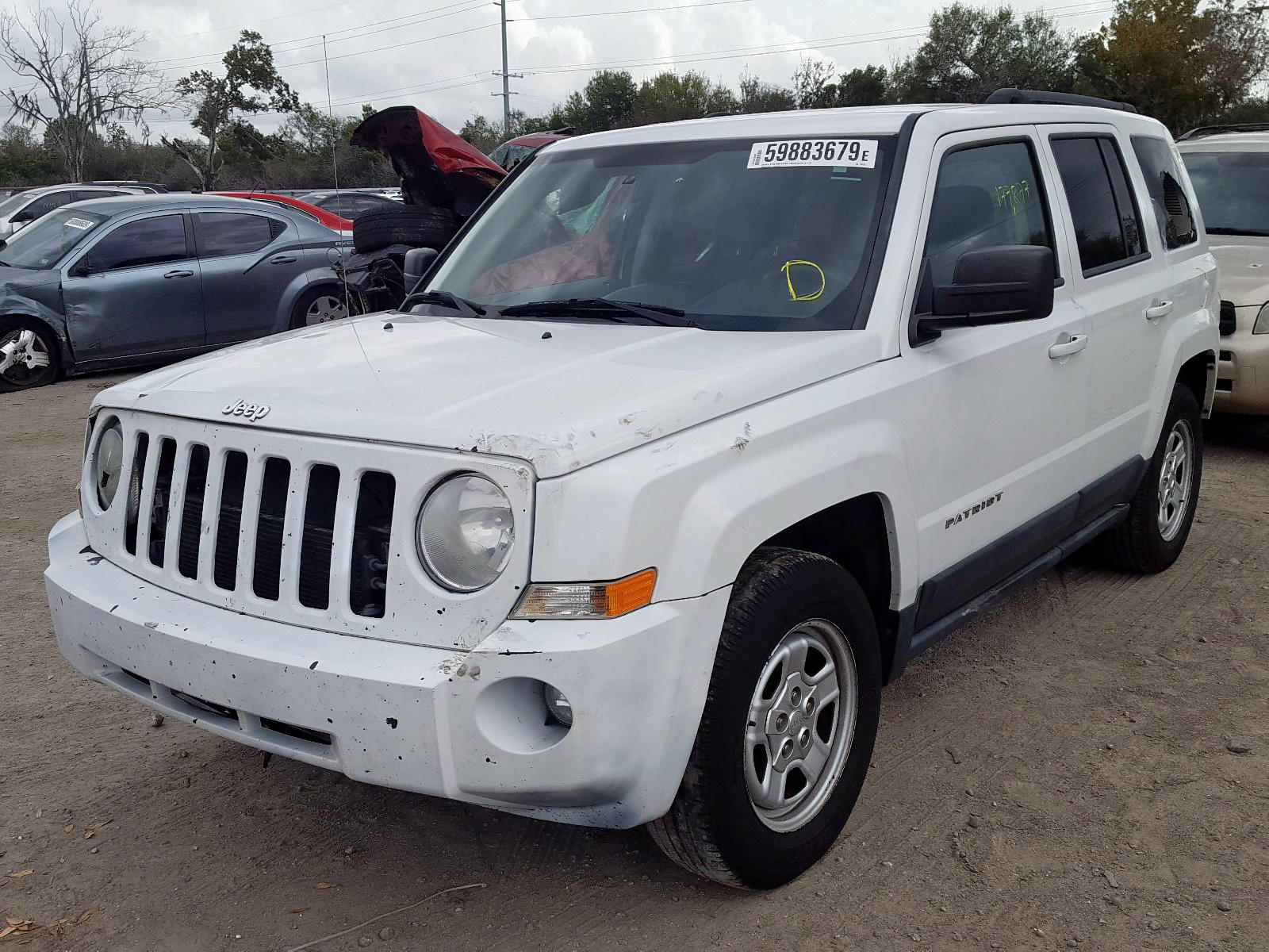 Photo 2 from auction – 2011 JEEP PATRIOT SP with VIN 1J4NT1GA3BD205223