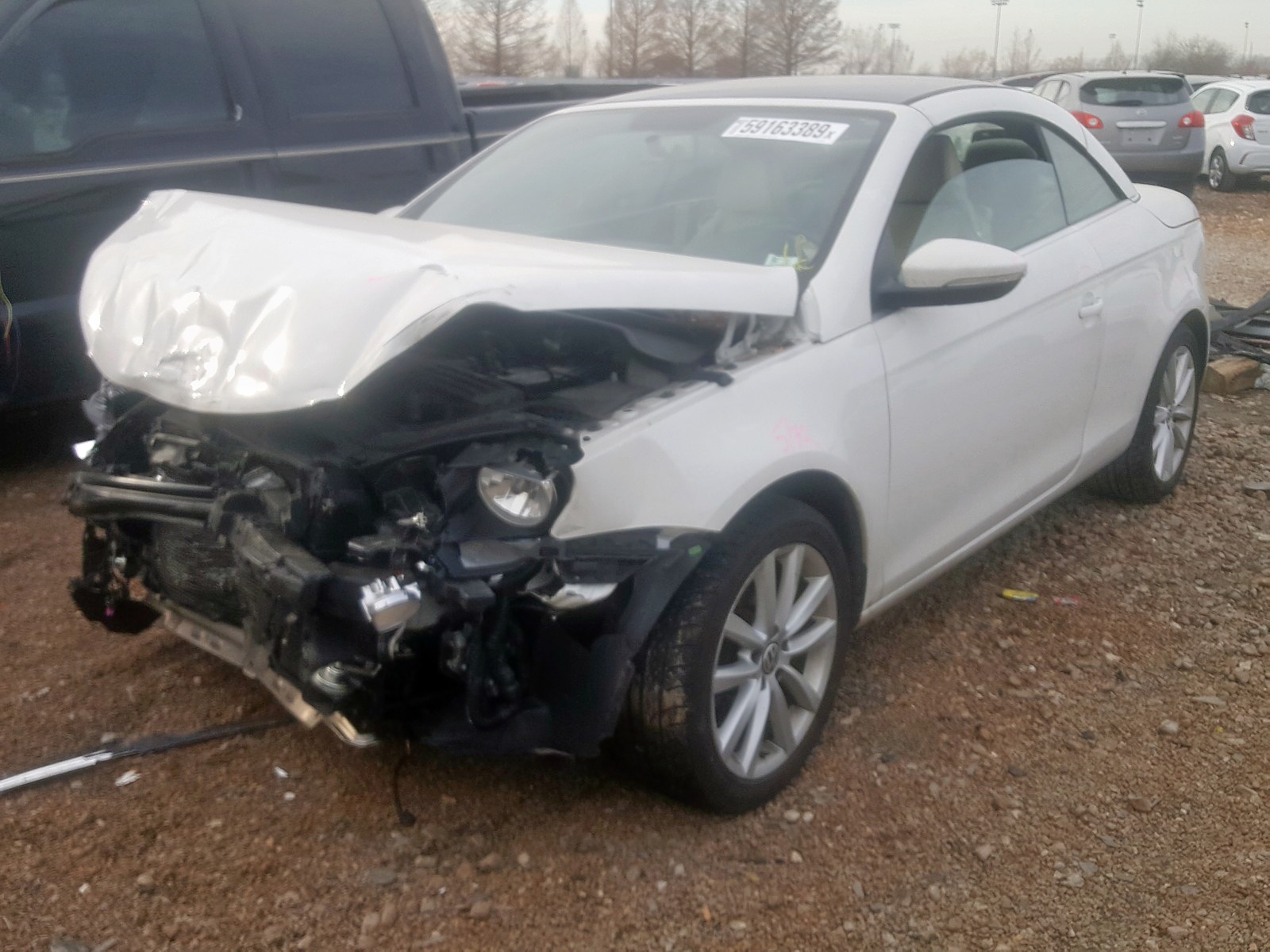 Photo 2 from auction – 2014 VOLKSWAGEN EOS KOMFOR with VIN WVWBW8AH1EV001453
