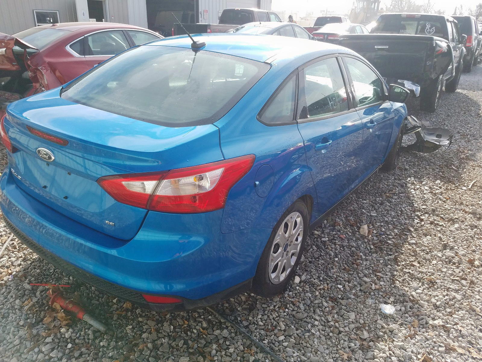 Photo 4 from auction – 2012 FORD FOCUS SE with VIN 1FAHP3F20CL150871