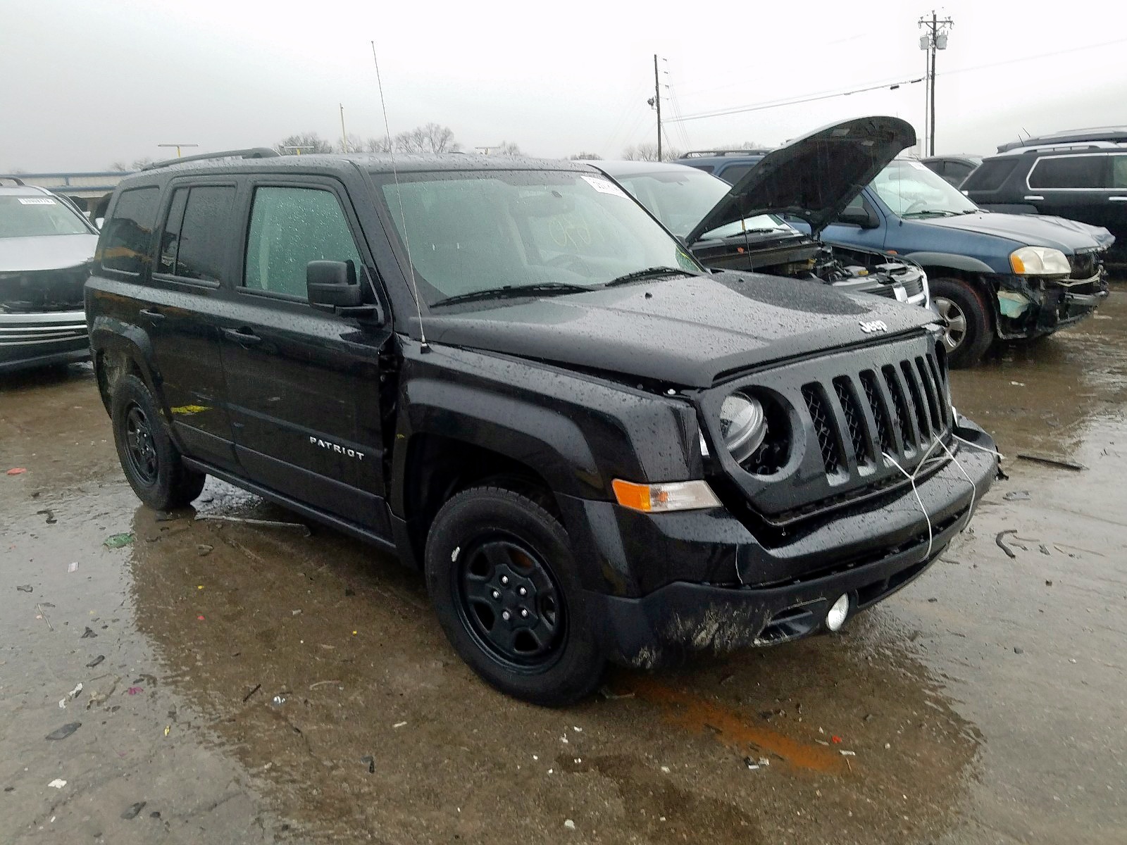 Photo 1 from auction – 2016 JEEP PATRIOT SP with VIN 1C4NJPBB7GD649520