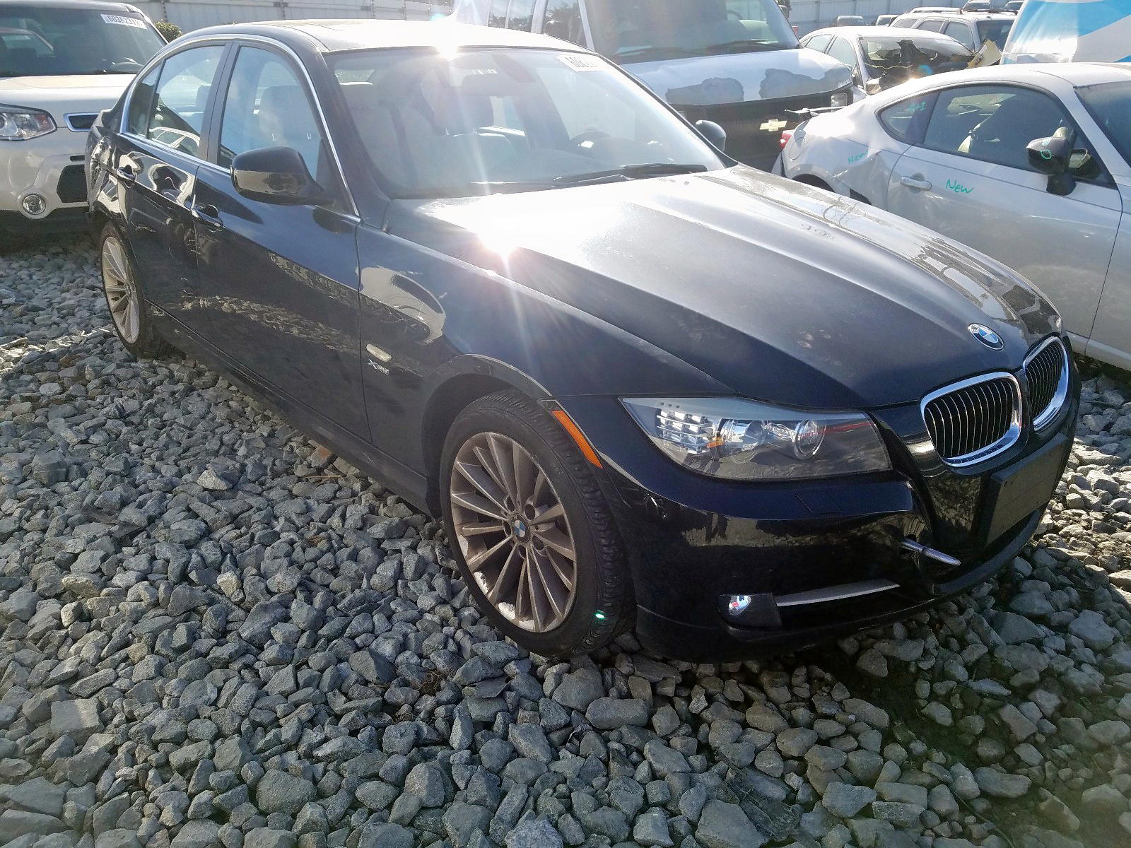 BMW 335 XI 2011 with VIN WBAPL5C53BA920824 - Photo from auction