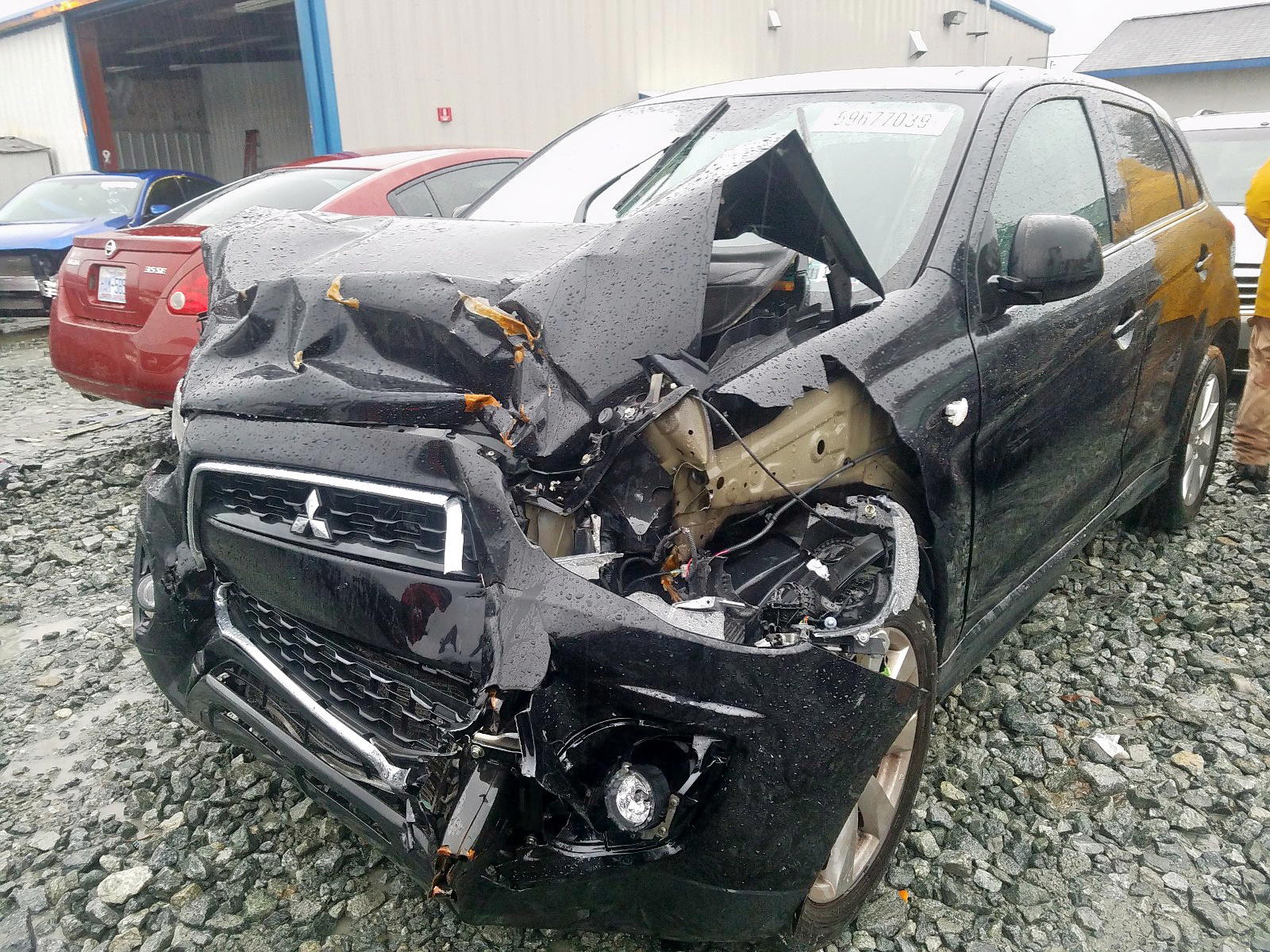 Photo 2 from auction – 2014 MITSUBISHI OUTLANDER with VIN 4A4AP4AU0EE027856
