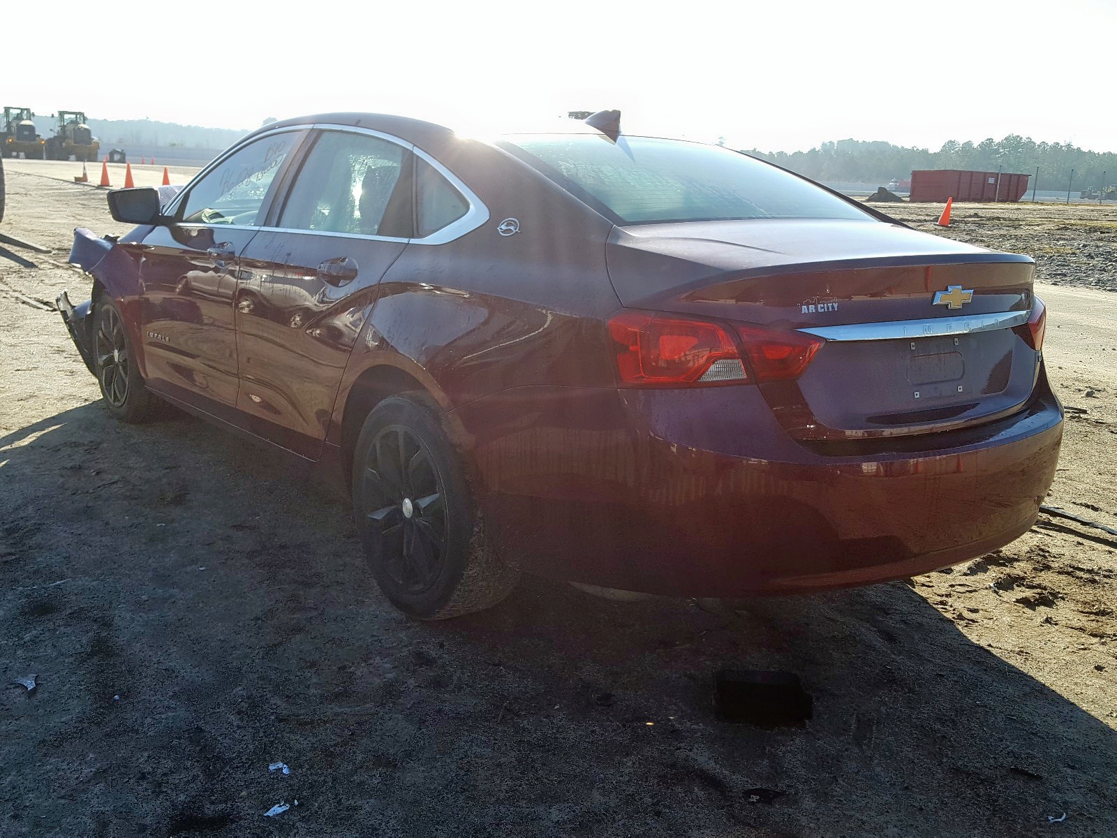 Photo 3 from auction – 2017 CHEVROLET IMPALA LT with VIN 2G1105SA9H9174733