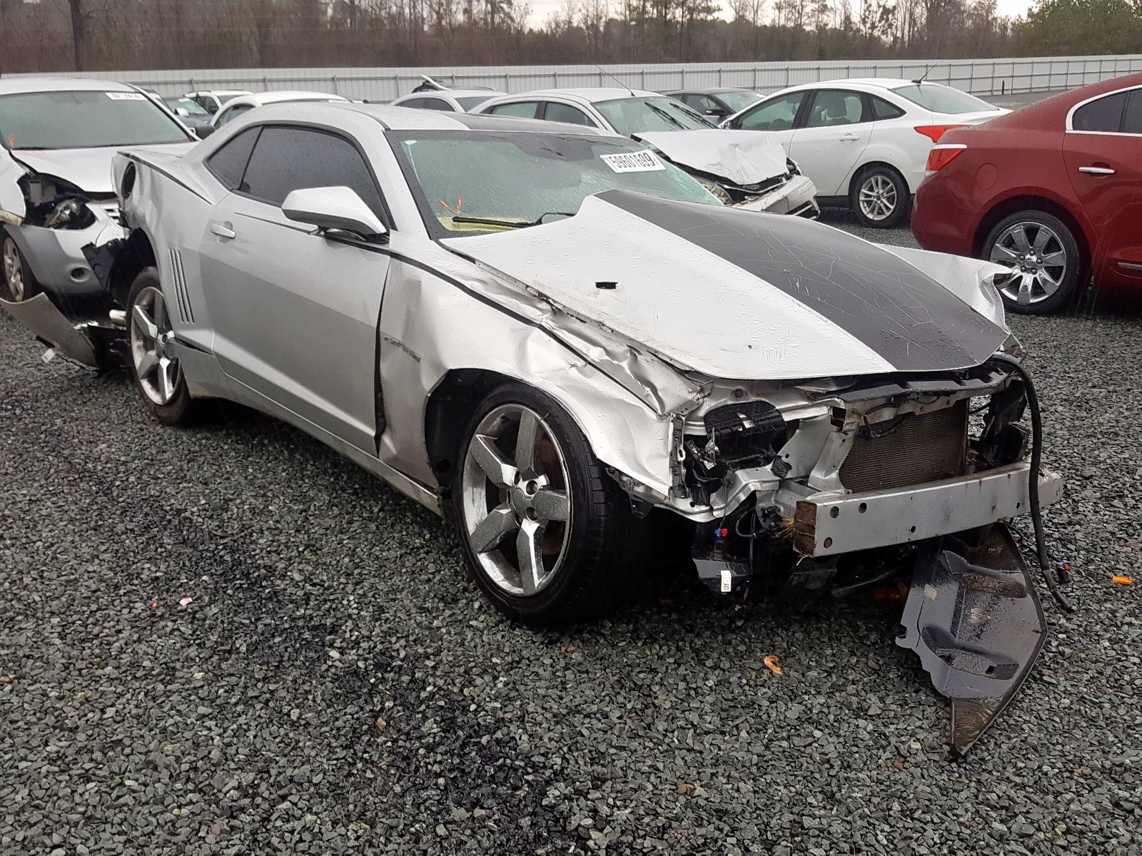 CHEVROLET CAMARO LT 2012 with VIN 2G1FC1E31C9151619 - Photo from auction