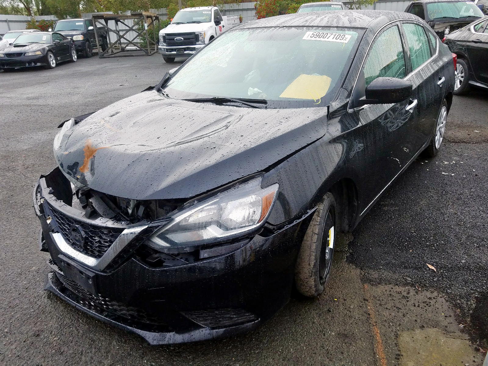 Photo 2 from auction – 2017 NISSAN SENTRA S with VIN 3N1AB7AP1HL694489