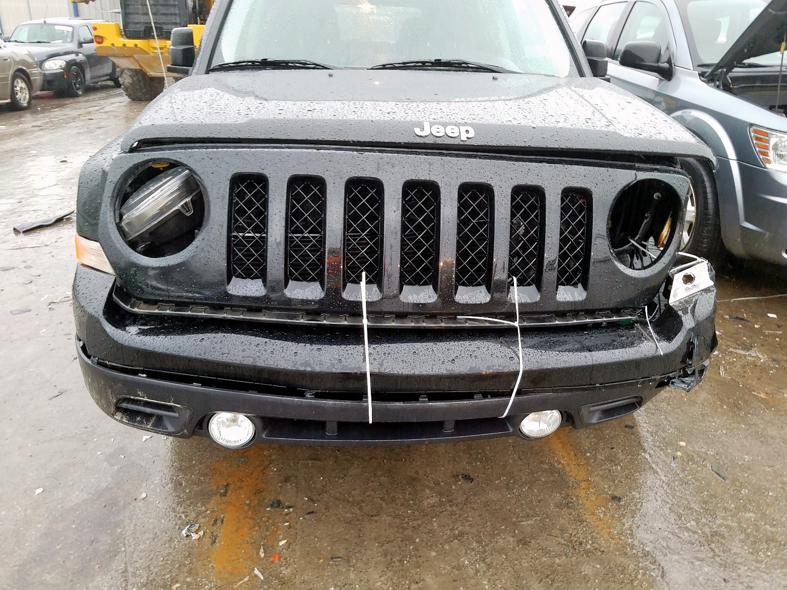 Photo 9 from auction – 2016 JEEP PATRIOT SP with VIN 1C4NJPBB7GD649520