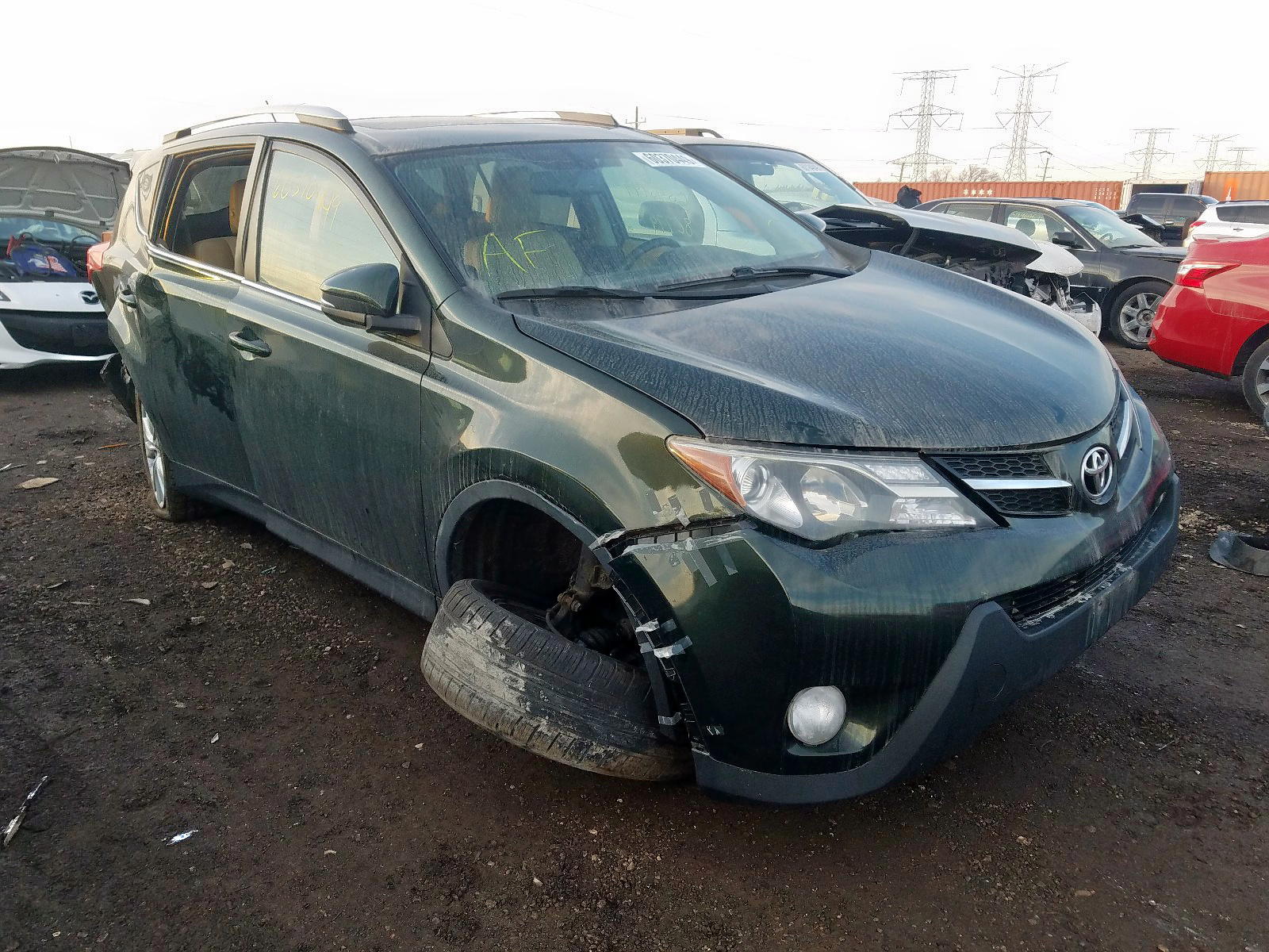 TOYOTA RAV4 LIMIT 2013 with VIN 2T3DFREV9DW078237 - Photo from auction