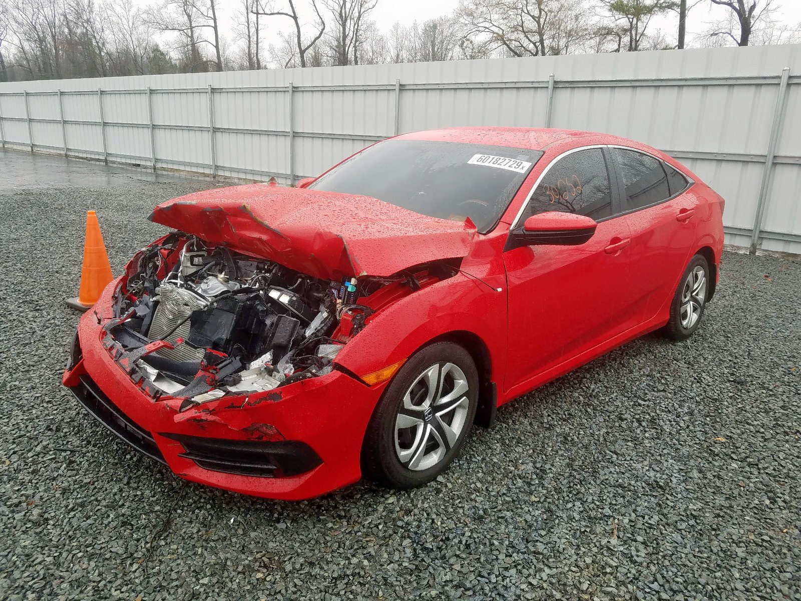 Photo 2 from auction – 2018 HONDA CIVIC LX with VIN 2HGFC2F57JH549628