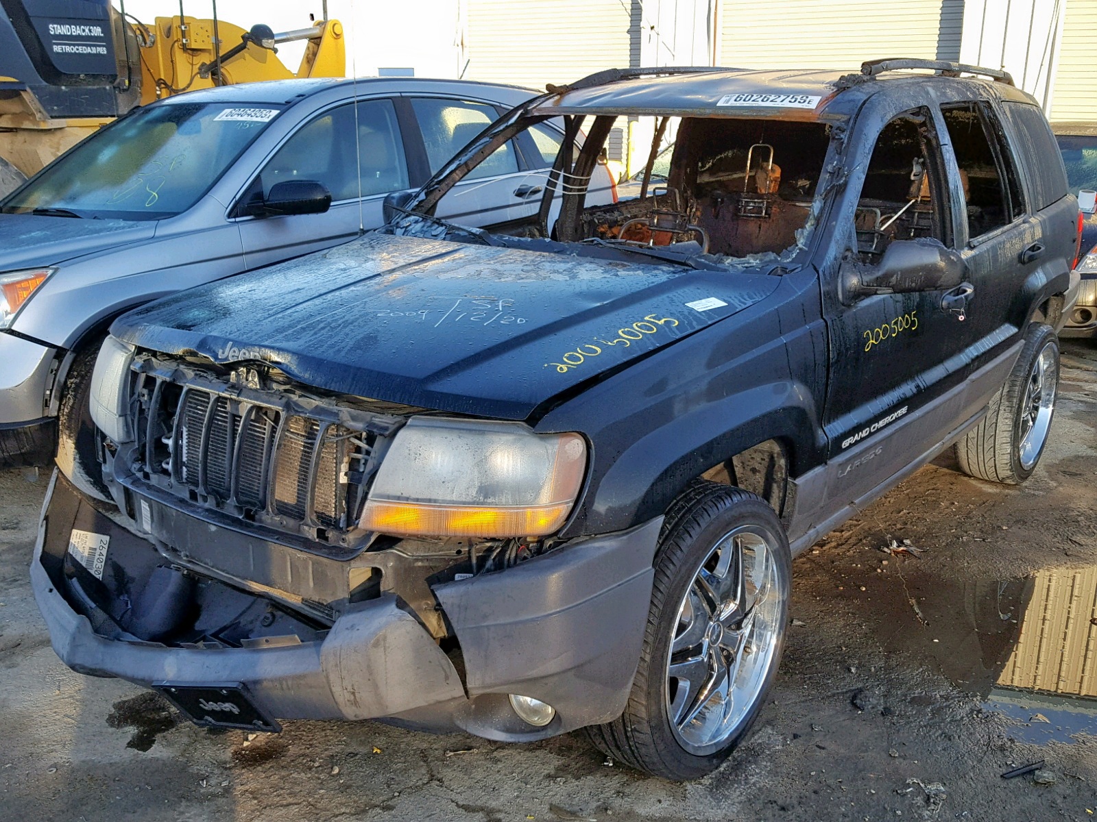 Photo 2 from auction – 2004 JEEP GRAND CHER with VIN 1J4GW48S74C358219