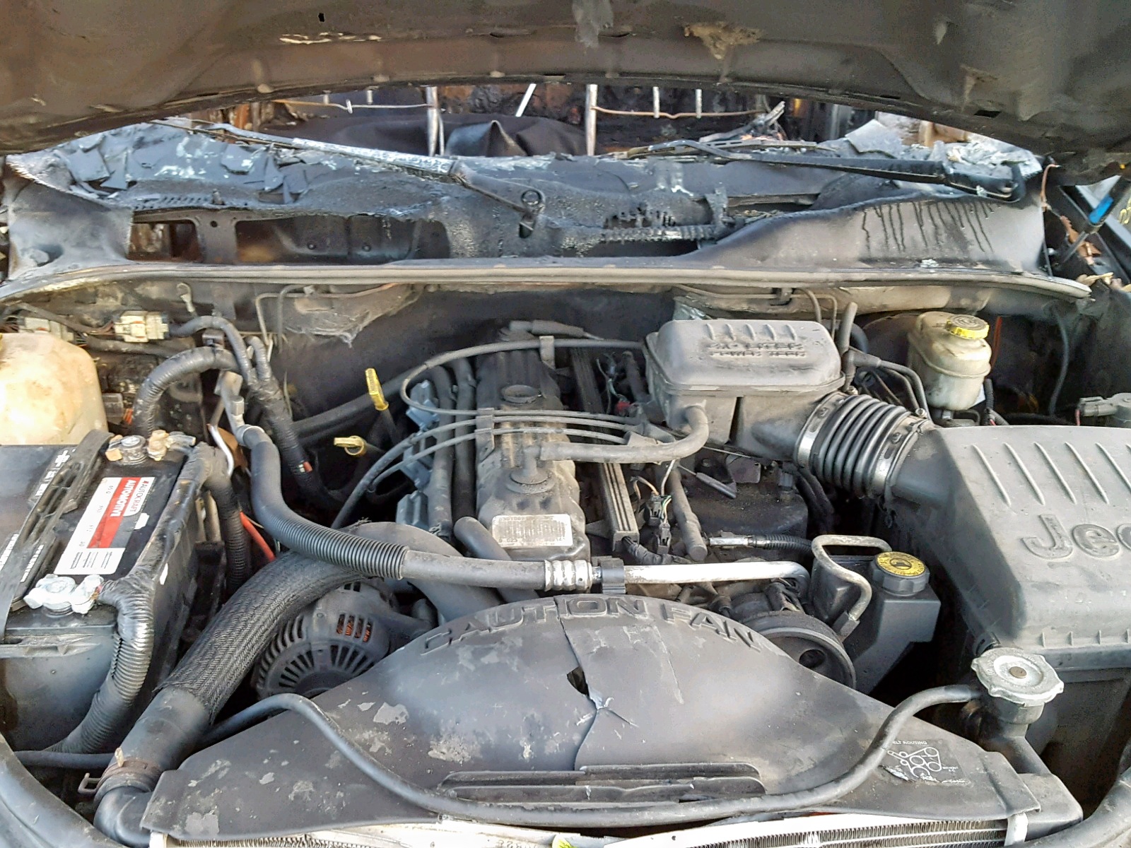 Photo 7 from auction – 2004 JEEP GRAND CHER with VIN 1J4GW48S74C358219