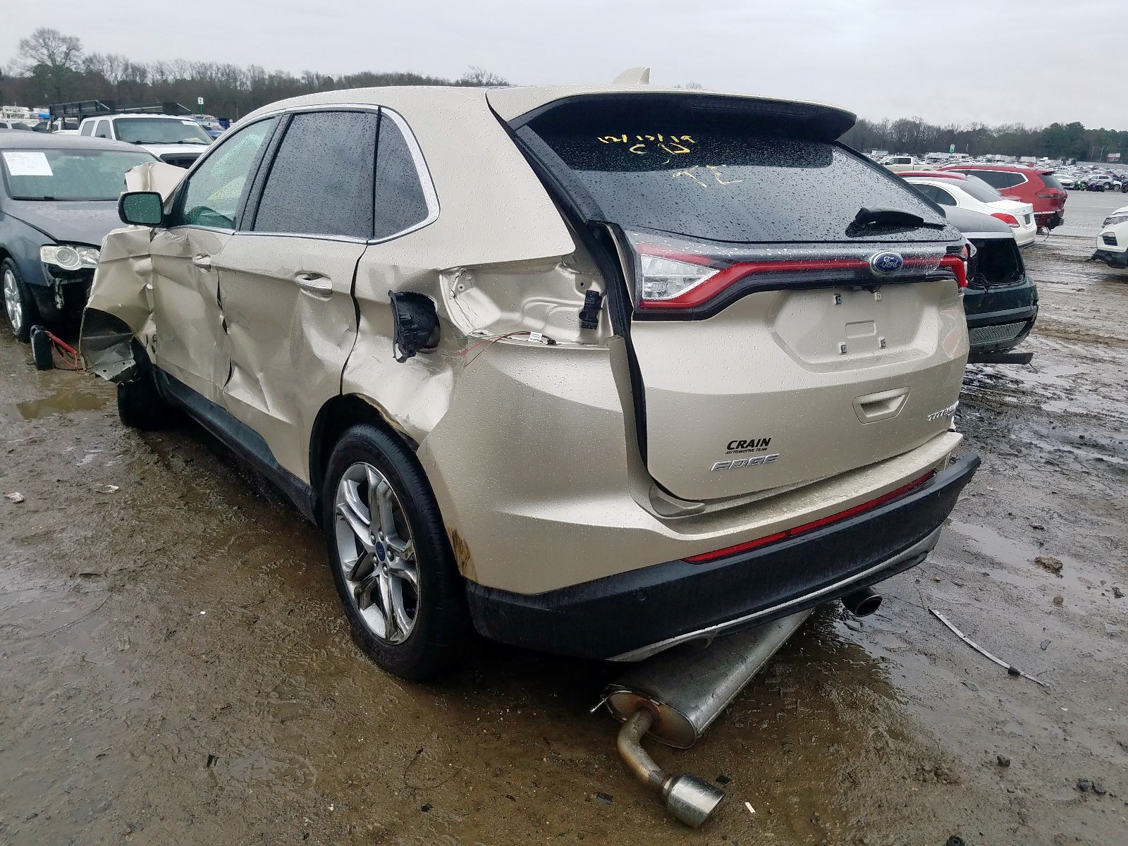 Photo 3 from auction – 2017 FORD EDGE TITAN with VIN 2FMPK4K94HBC13051