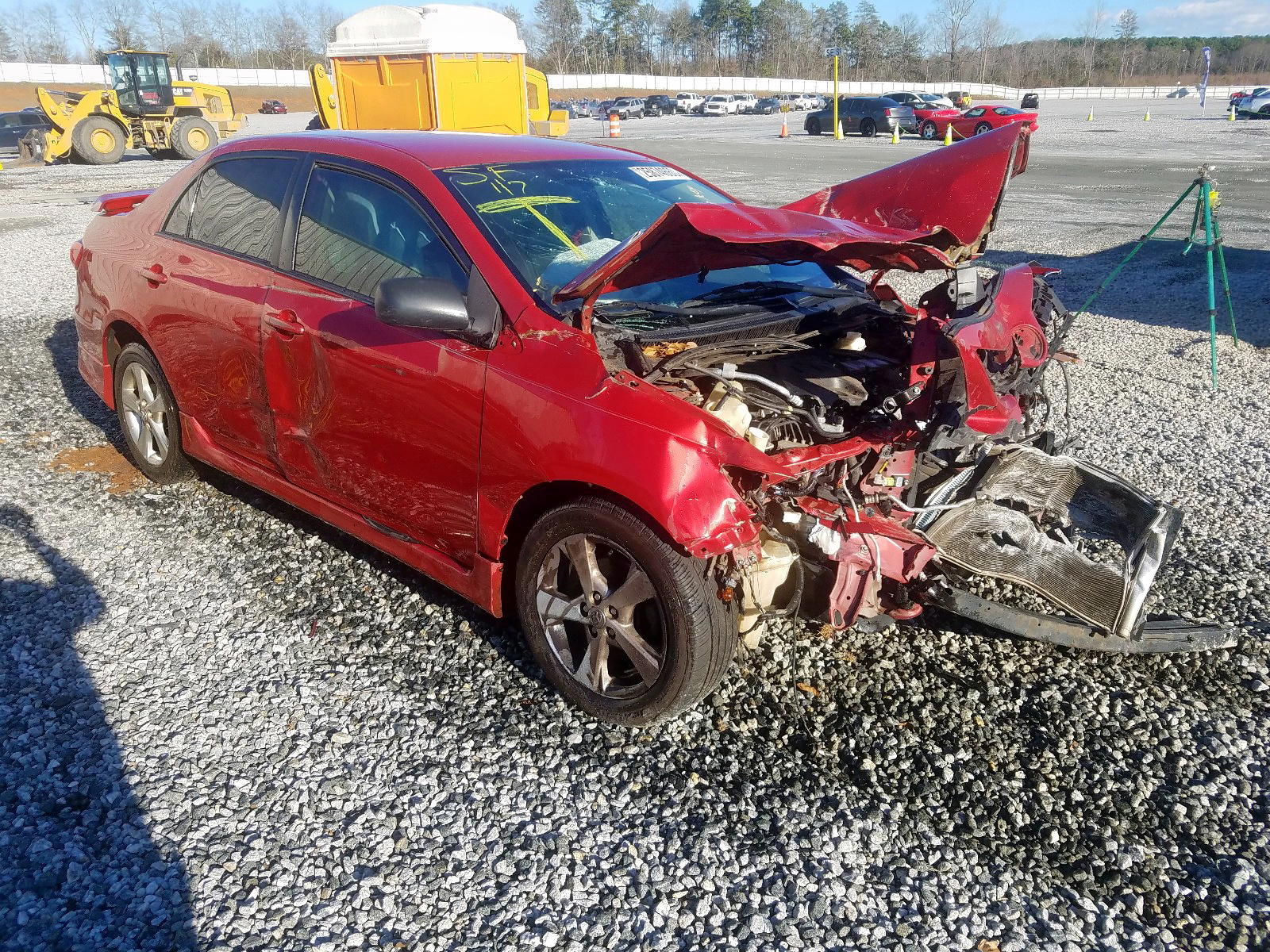 TOYOTA COROLLA BA 2013 with VIN 5YFBU4EE3DP134358 - Photo from auction