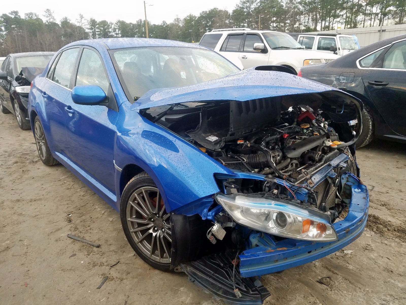 SUBARU IMPREZA WR 2014 with VIN JF1GV7E66EG008369 - Photo from auction
