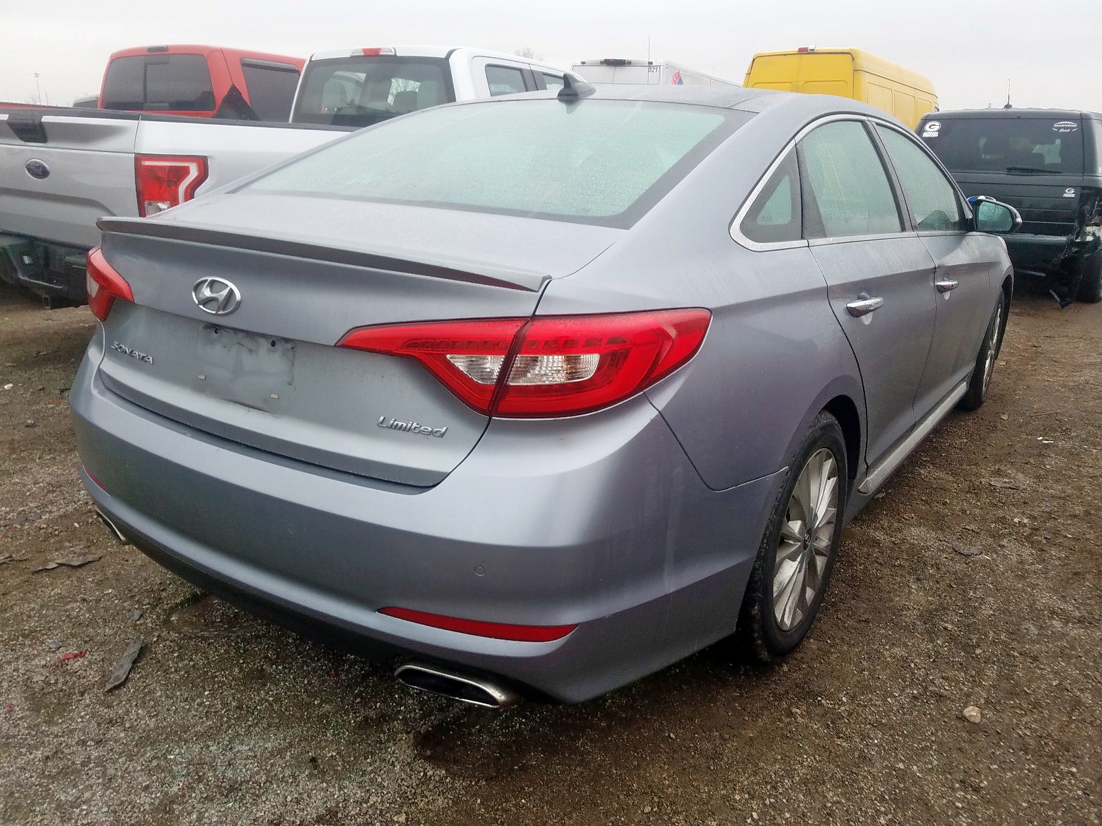 Photo 4 from auction – 2015 HYUNDAI SONATA SPO with VIN 5NPE34AF6FH227776