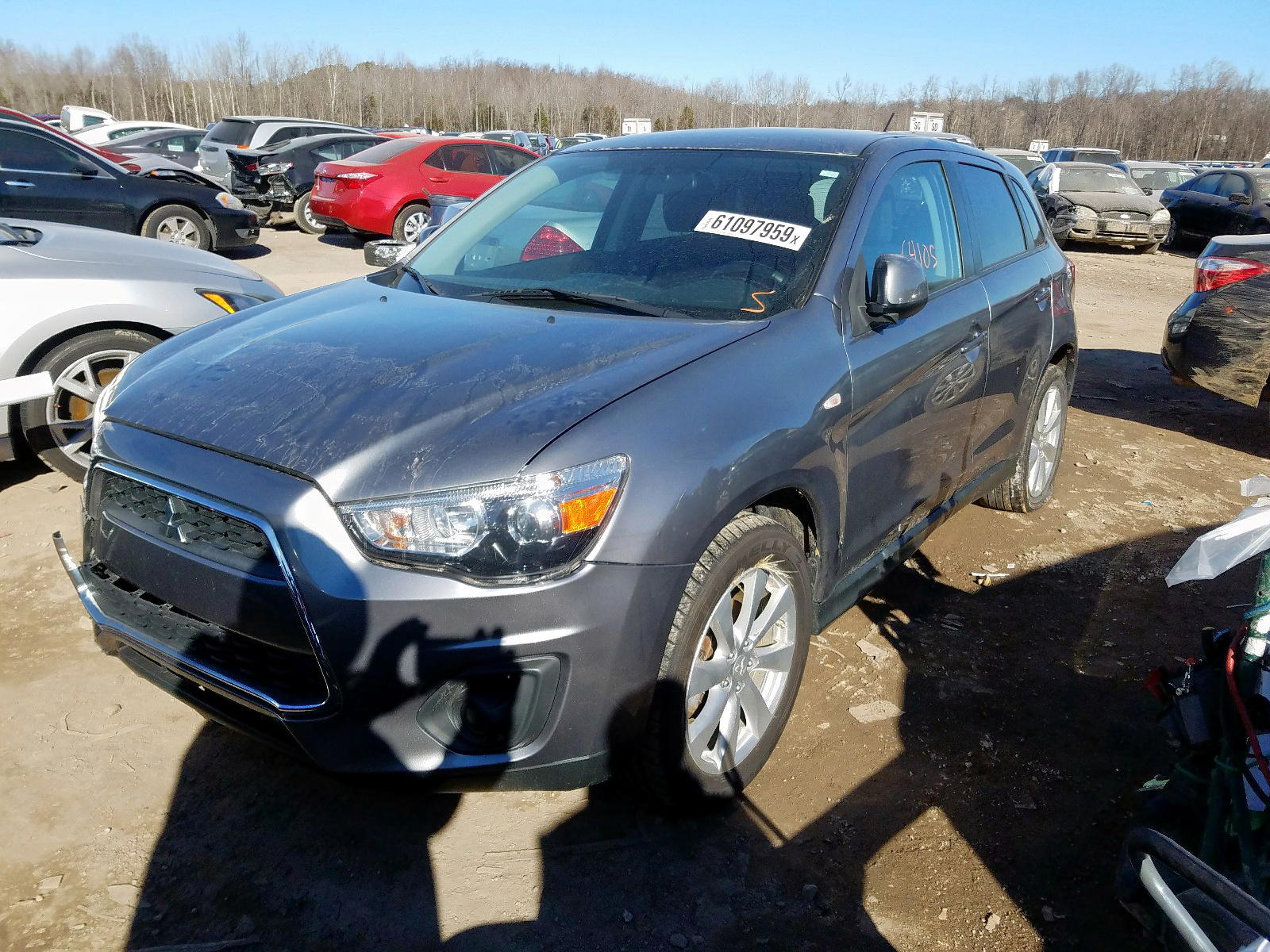 Photo 2 from auction – 2014 MITSUBISHI OUTLANDER with VIN 4A4AR3AU4EE023376