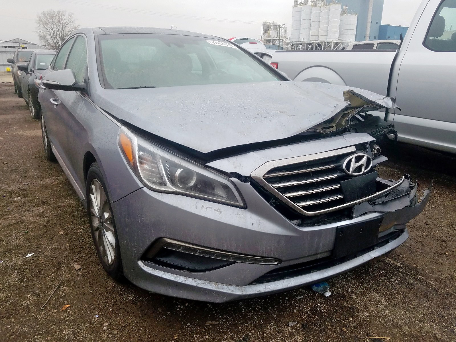 HYUNDAI SONATA SPO 2015 with VIN 5NPE34AF6FH227776 - Photo from auction