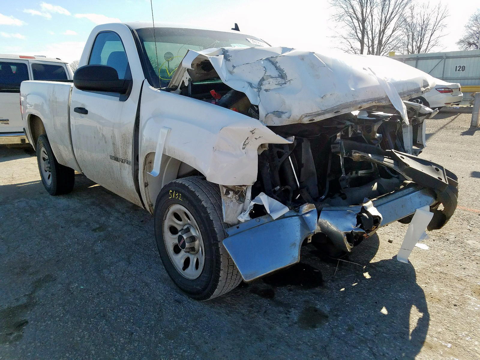 GMC SIERRA 2008 with VIN 1GTEC14X28Z304867 - Photo from auction