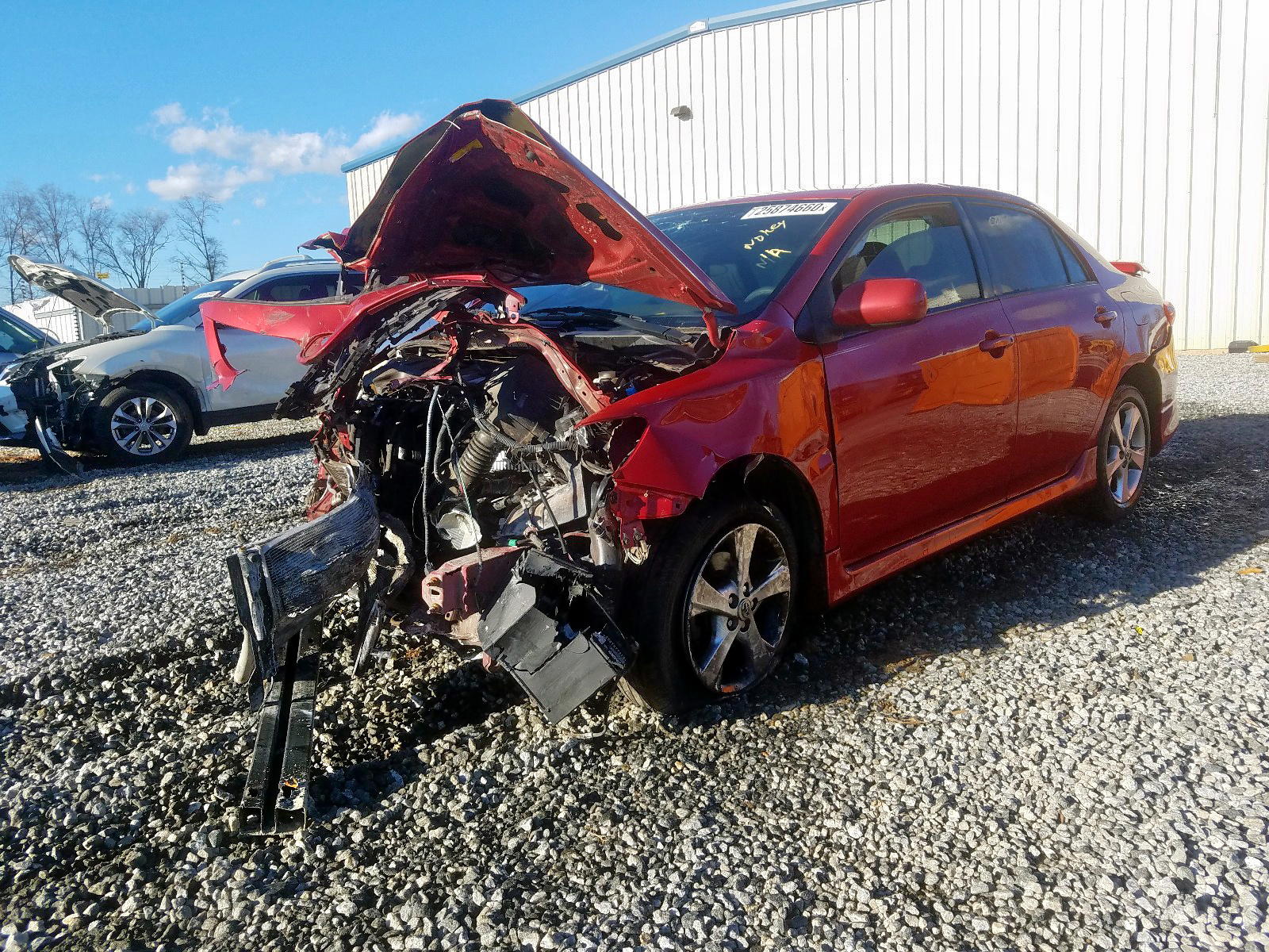 Photo 2 from auction – 2013 TOYOTA COROLLA BA with VIN 5YFBU4EE3DP134358