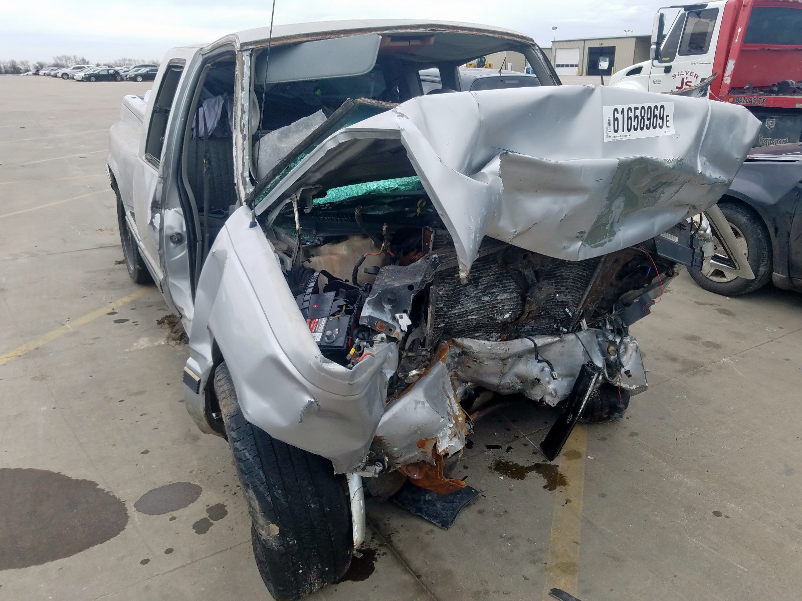Photo 9 from auction – 1997 GMC SIERRA C15 with VIN 1GTEC19W3VE513425