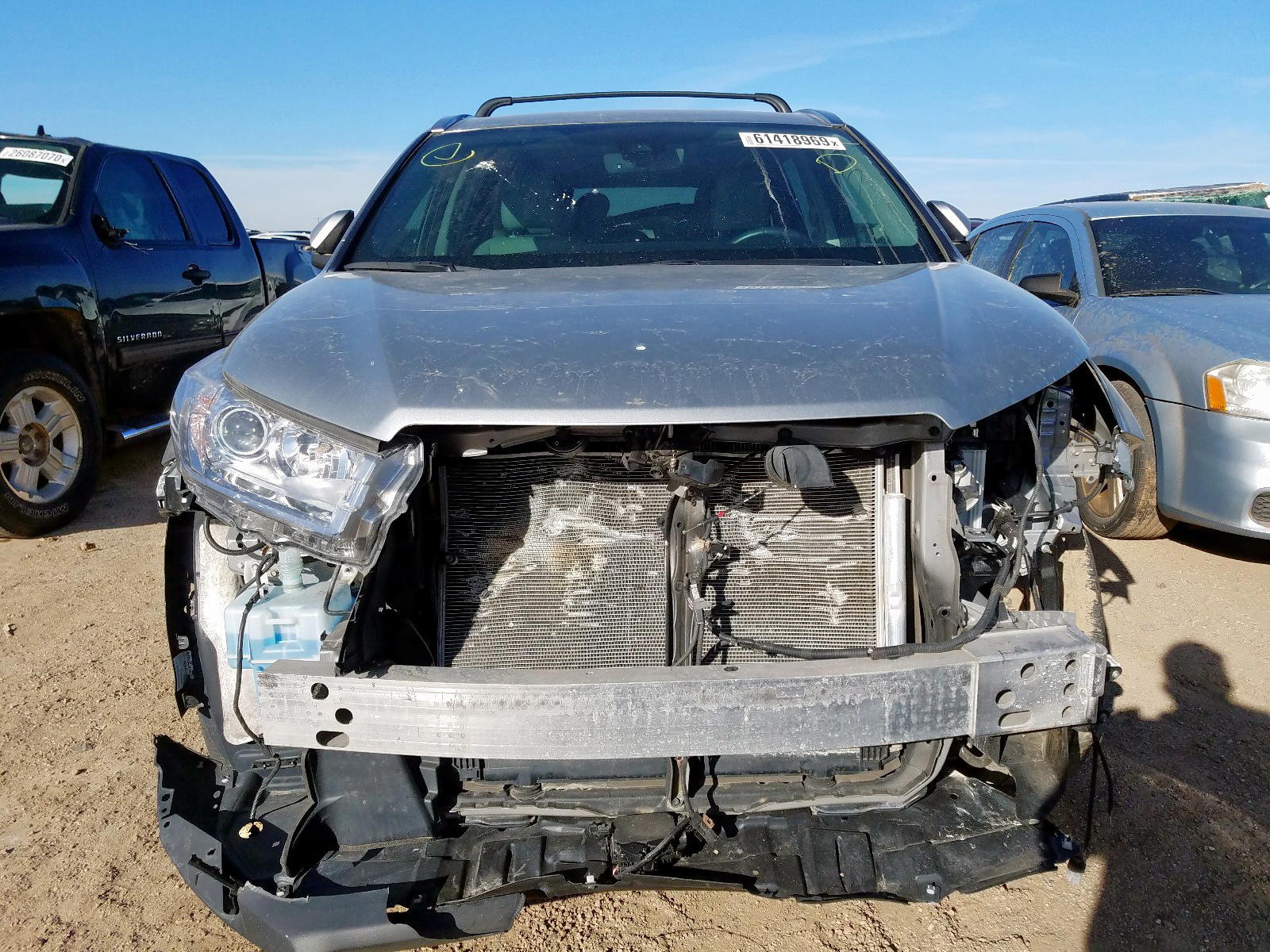 Photo 9 from auction – 2017 TOYOTA HIGHLANDER with VIN 5TDJZRFH7HS366994