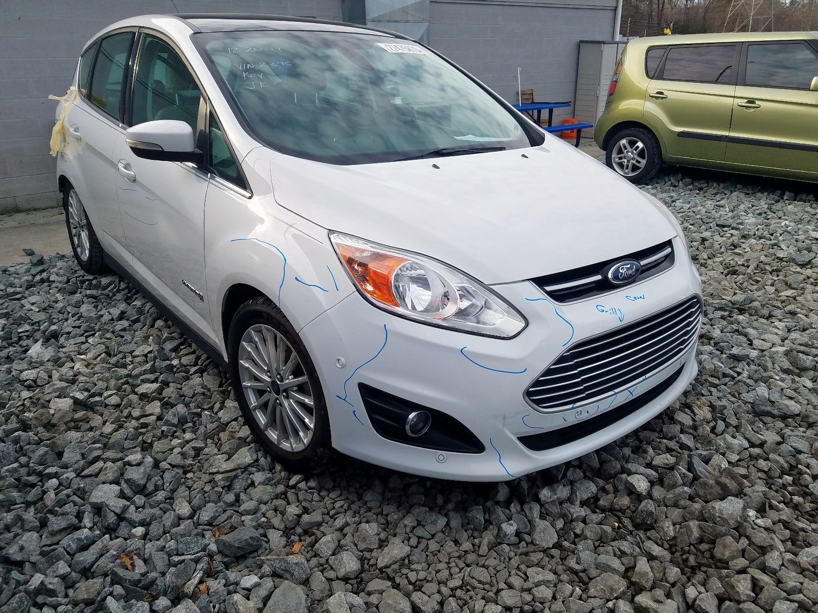 FORD C-MAX SEL 2013 with VIN 1FADP5BU0DL542395 - Photo from auction