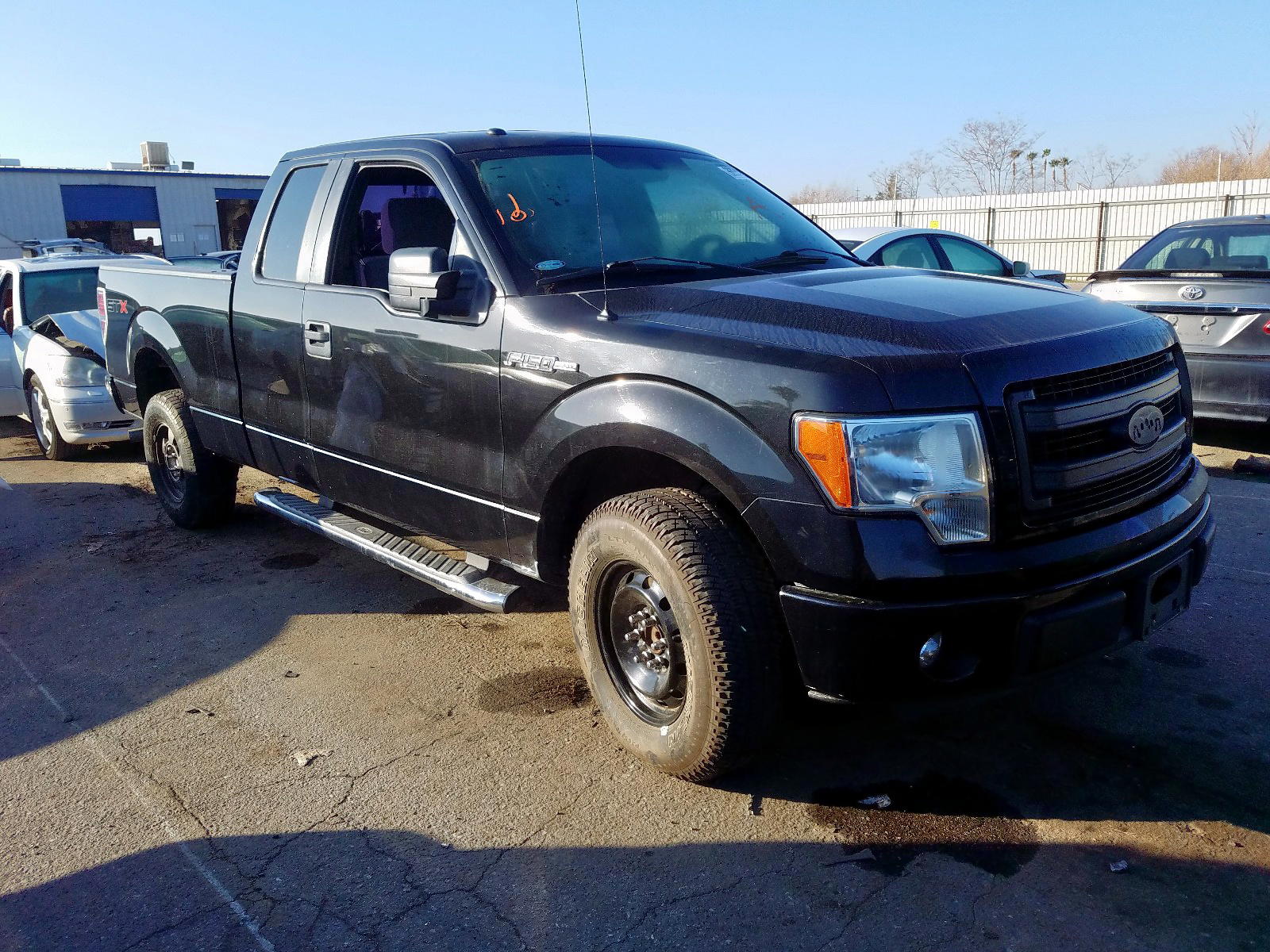 FORD F150 SUPER 2013 with VIN 1FTFX1CF8DKD08622 - Photo from auction