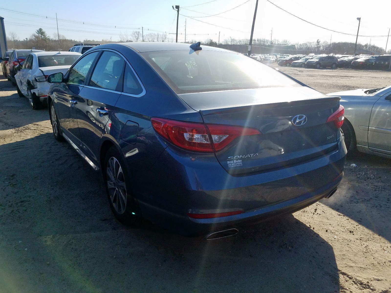 Photo 3 from auction – 2017 HYUNDAI SONATA SPO with VIN 5NPE34AFXHH564356
