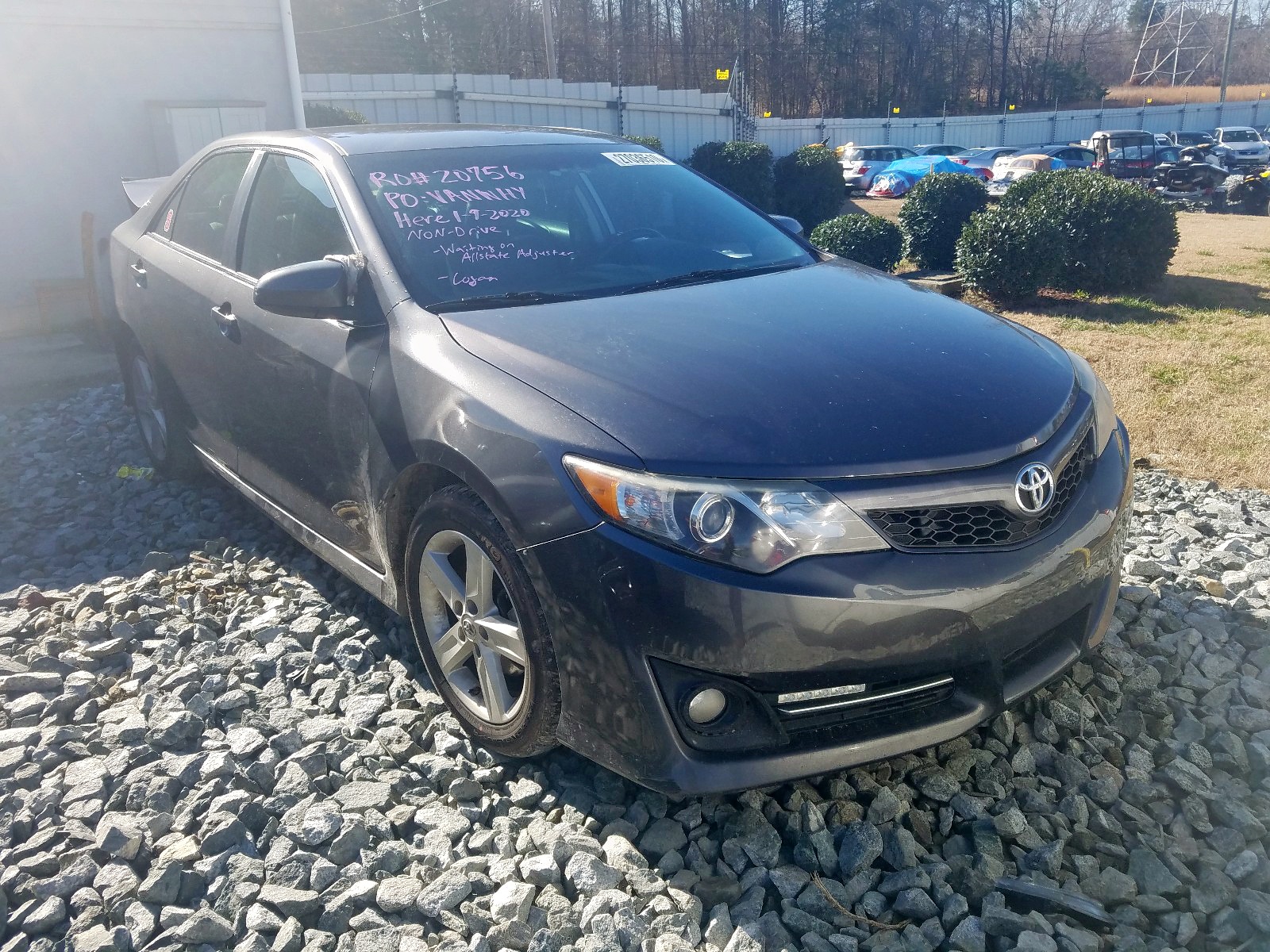 TOYOTA CAMRY L 2013 with VIN 4T1BF1FK9DU281098 - Photo from auction