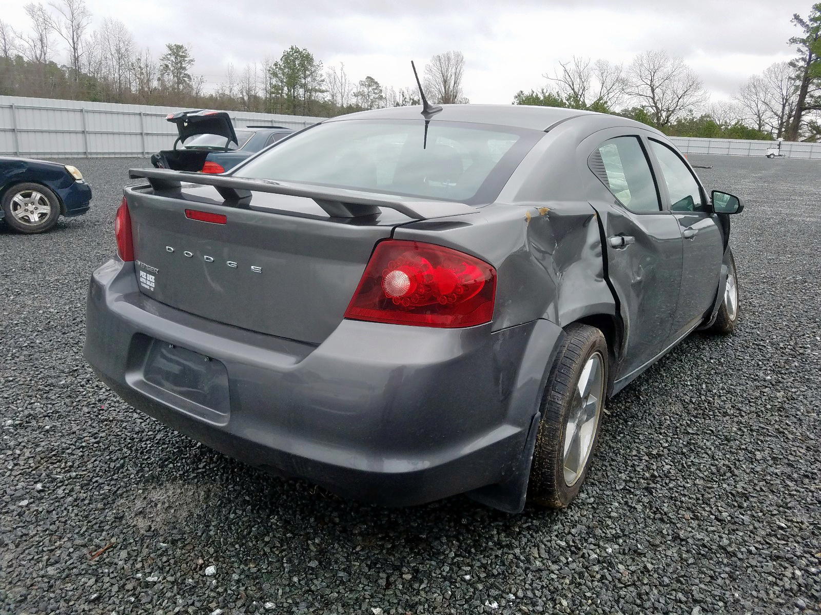 Photo 4 from auction – 2013 DODGE AVENGER SE with VIN 1C3CDZAB4DN594675