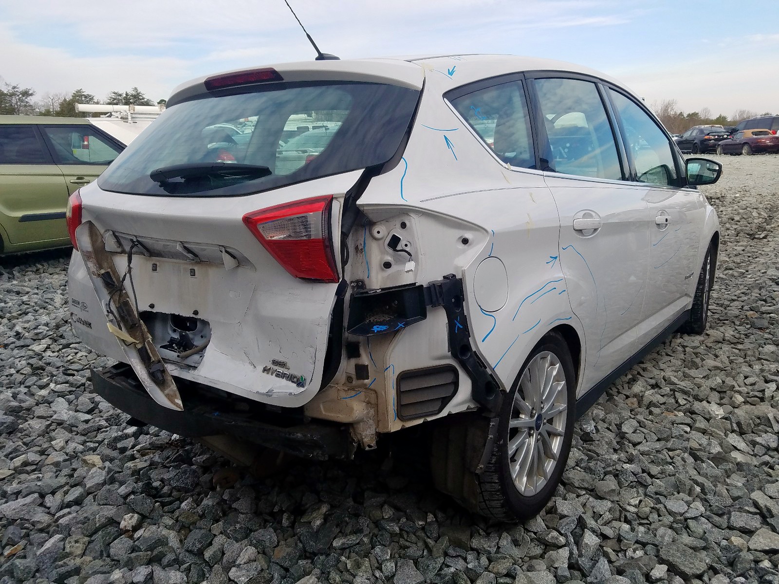 Photo 4 from auction – 2013 FORD C-MAX SEL with VIN 1FADP5BU0DL542395