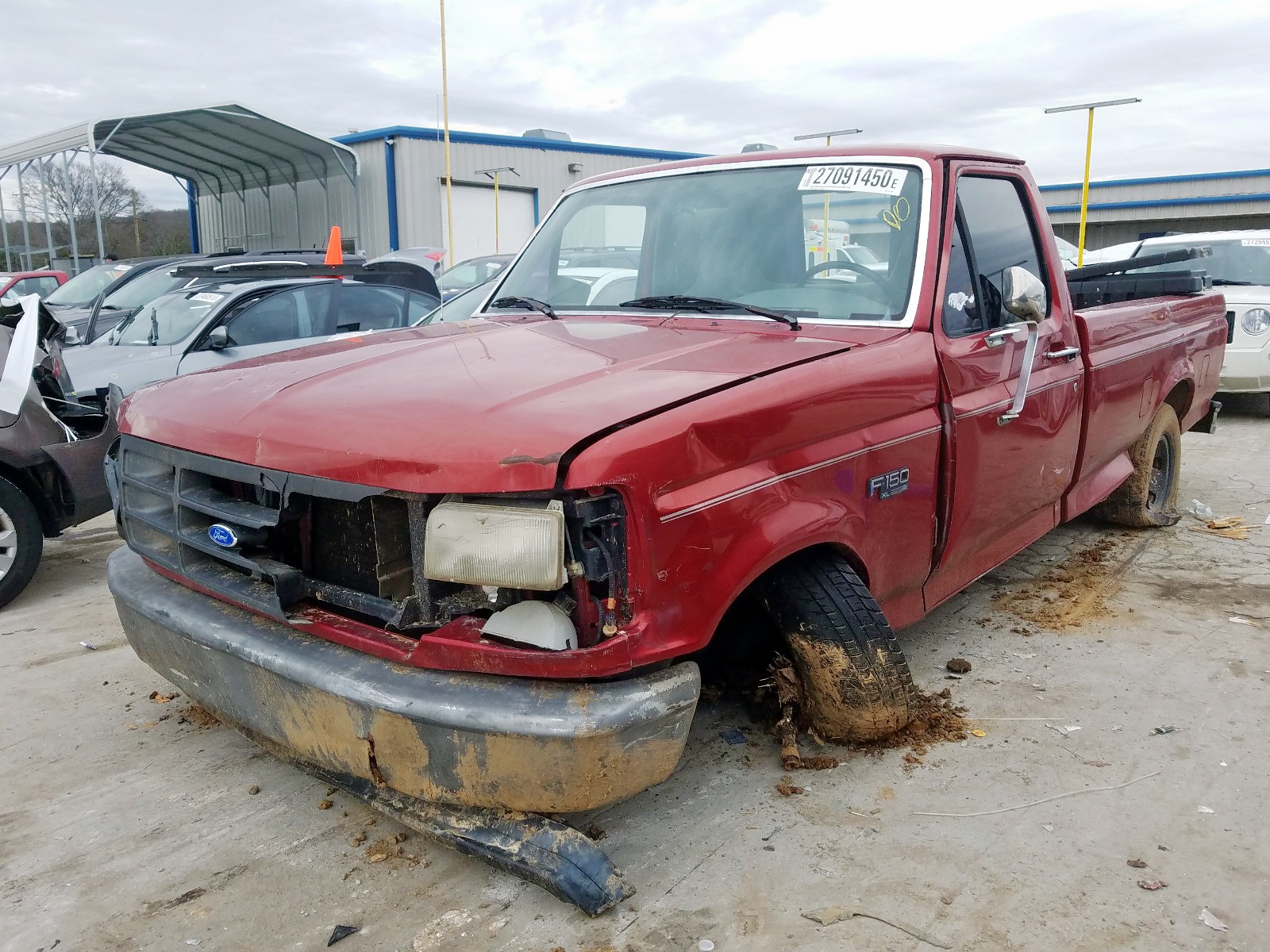 Photo 2 from auction – 1996 FORD F150 with VIN 1FTEF15Y6TLC11201