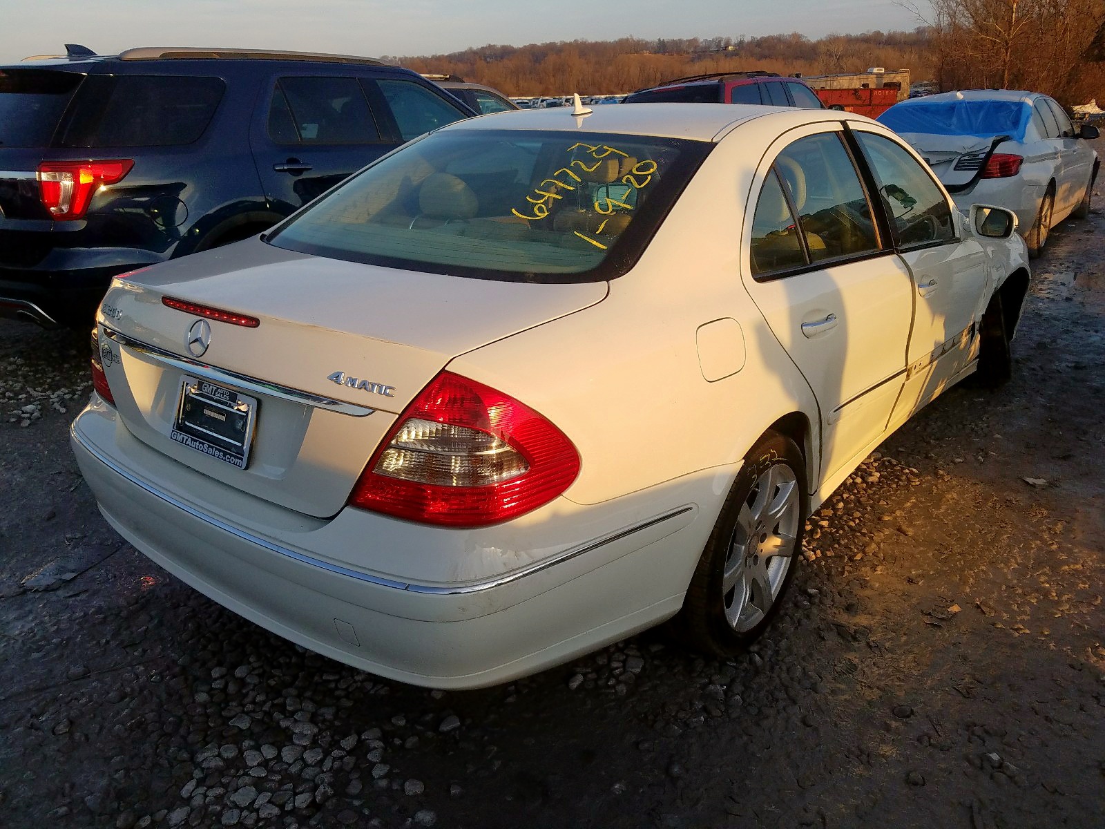 Photo 4 from auction – 2008 MERCEDES-BENZ E 350 4MAT with VIN WDBUF87X68B238385