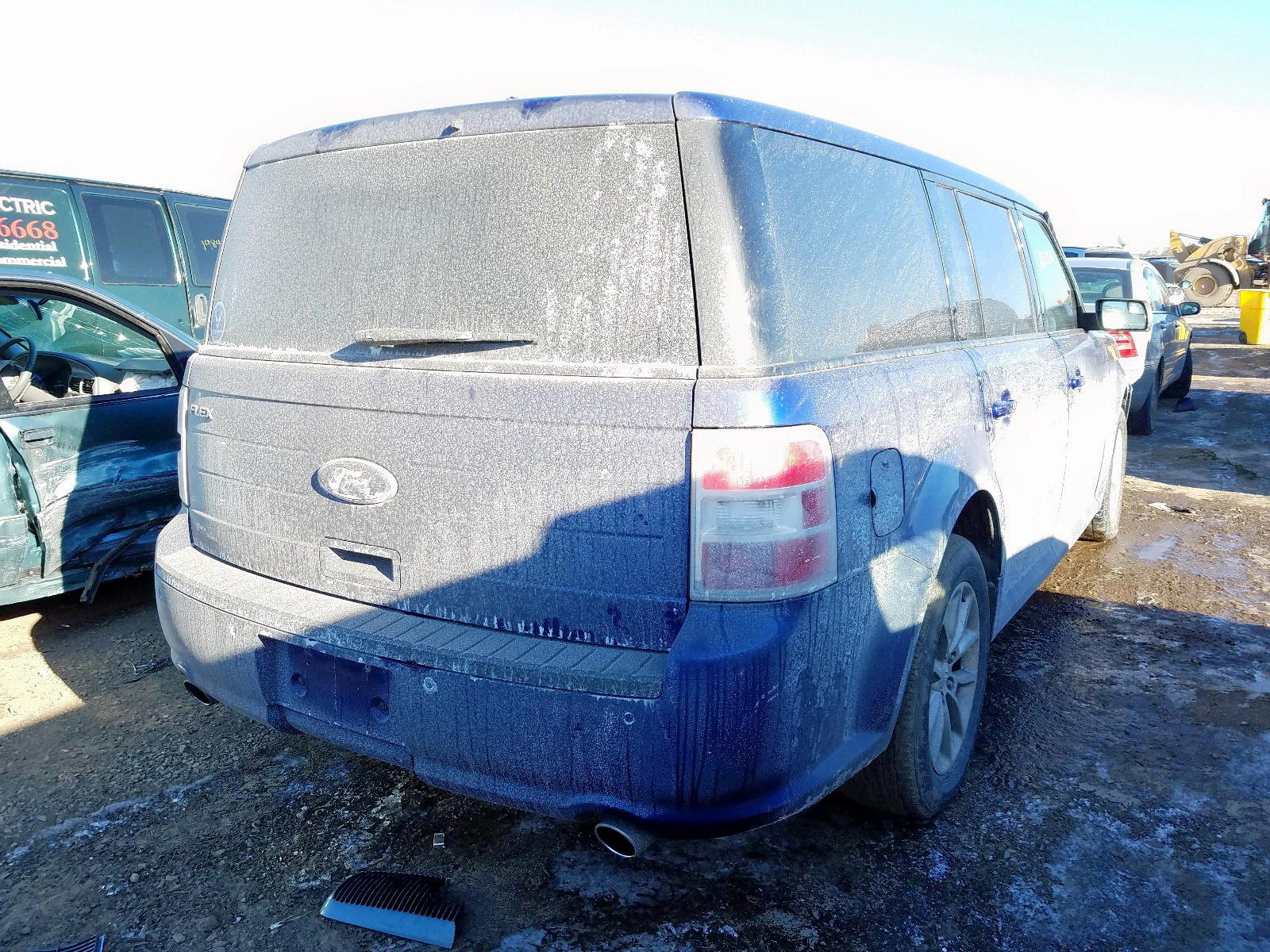 Photo 4 from auction – 2014 FORD FLEX SE with VIN 2FMGK5B87EBD02878