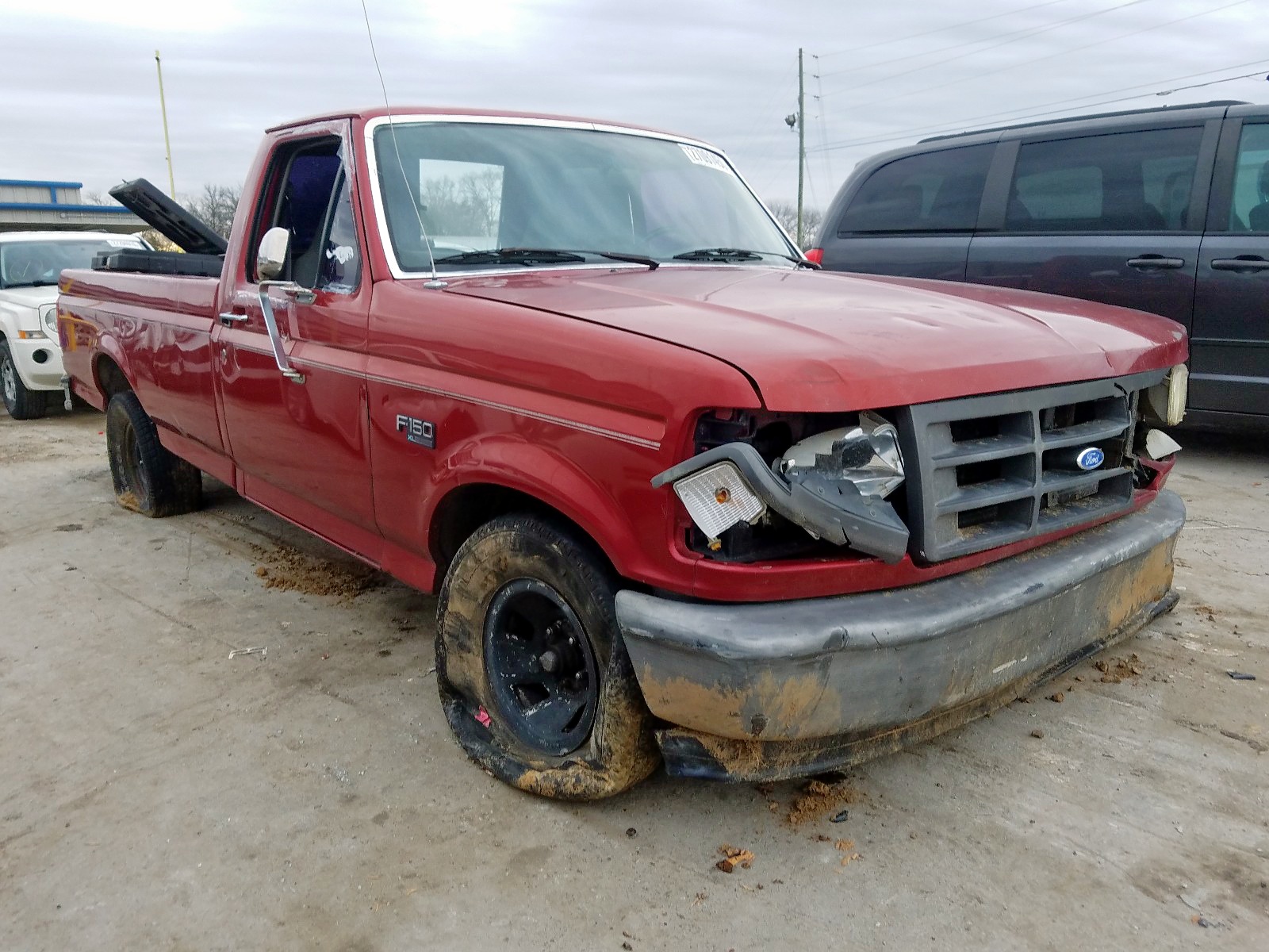 Photo 1 from auction – 1996 FORD F150 with VIN 1FTEF15Y6TLC11201