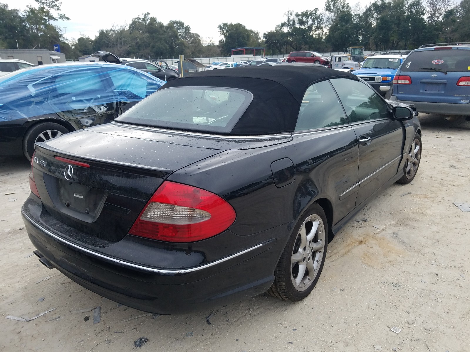 Photo 4 from auction – 2008 MERCEDES-BENZ CLK 550 with VIN WDBTK72F88T095871