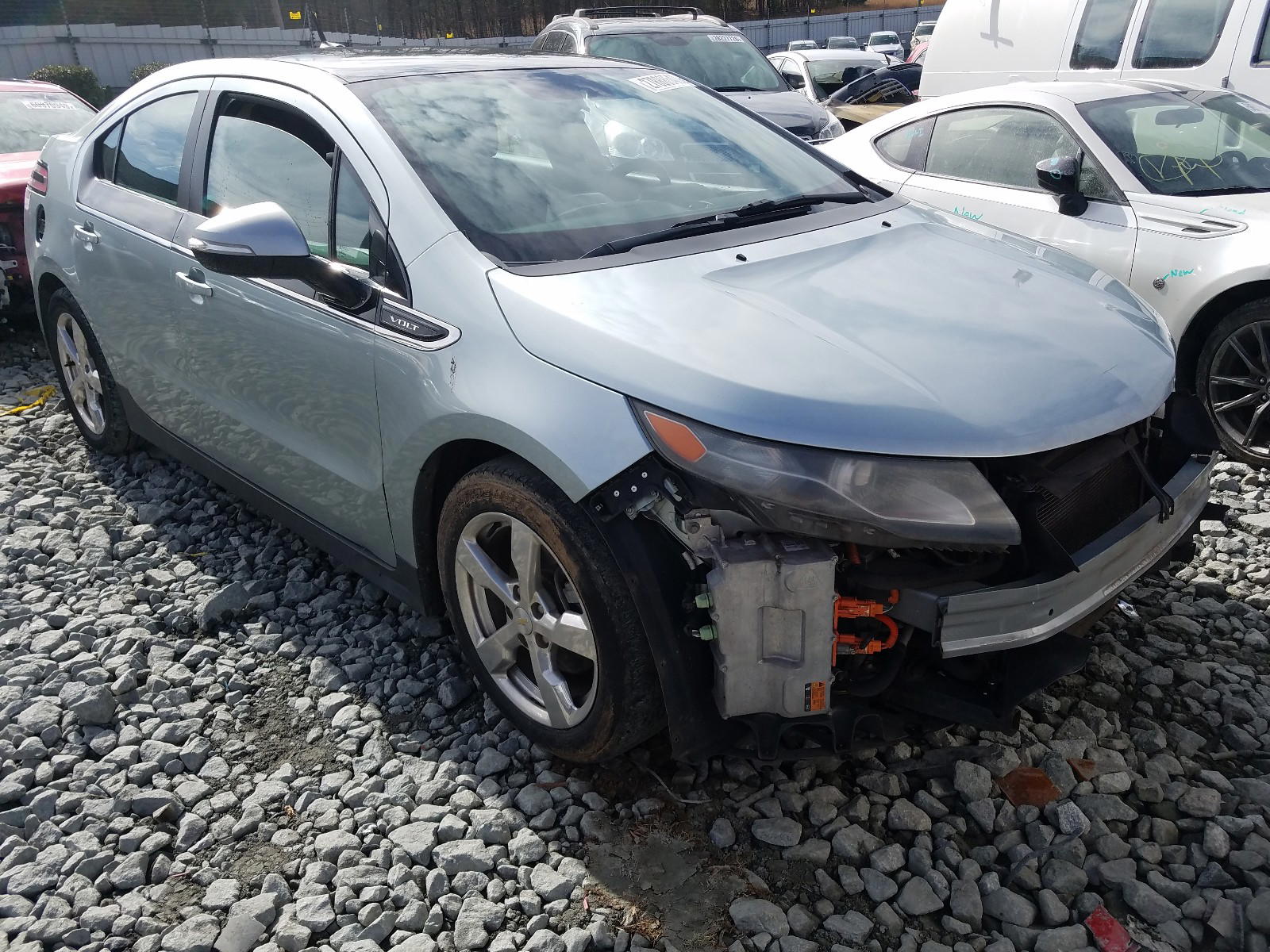 CHEVROLET VOLT 2011 with VIN 1G1RC6E44BU099102 - Photo from auction