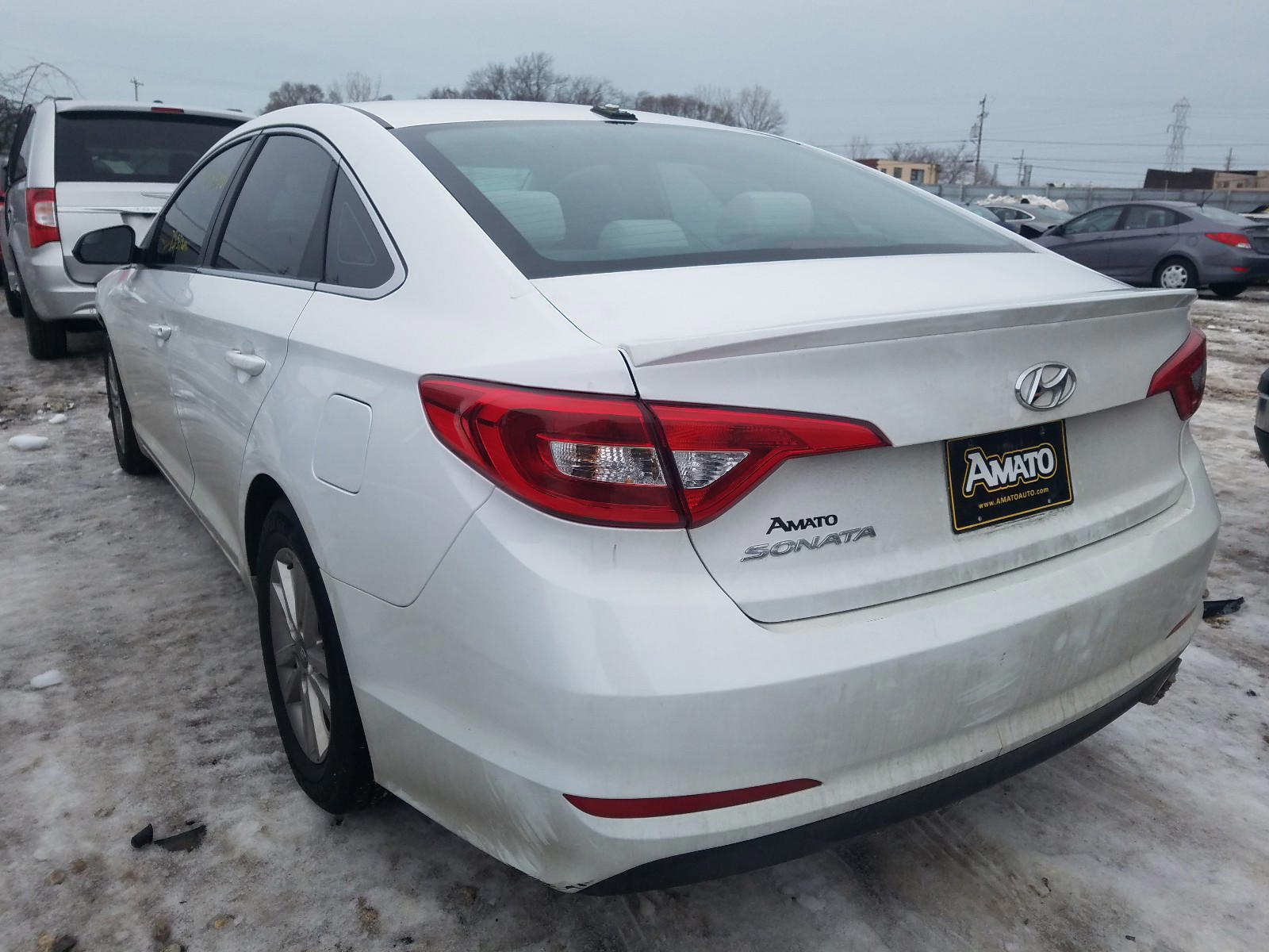 Photo 3 from auction – 2016 HYUNDAI SONATA with VIN 5NPE24AF3GH409276