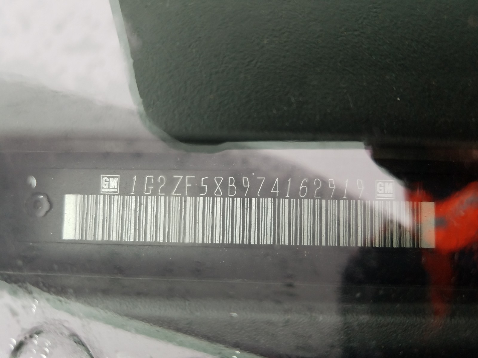 Photo 10 from auction – 2007 PONTIAC G6 VALUE L with VIN 1G2ZF58B974162919