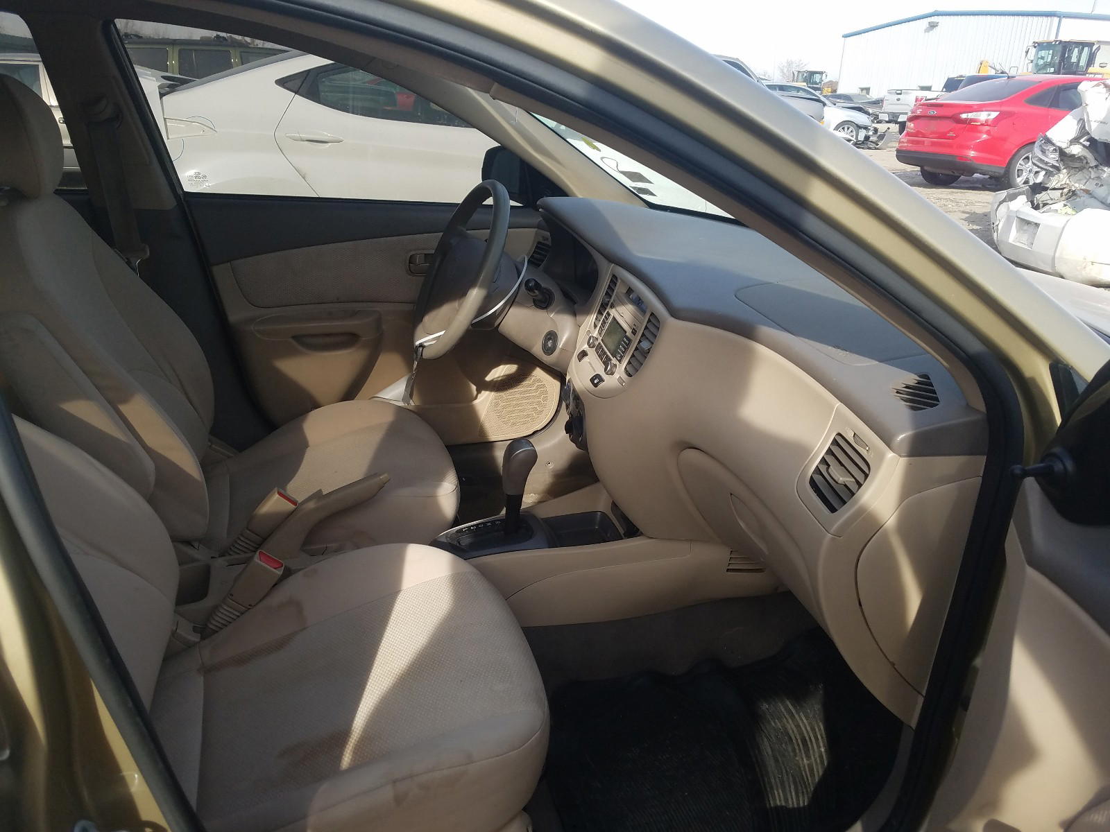 Photo 5 from auction – 2009 KIA RIO BASE with VIN KNADE223196539028