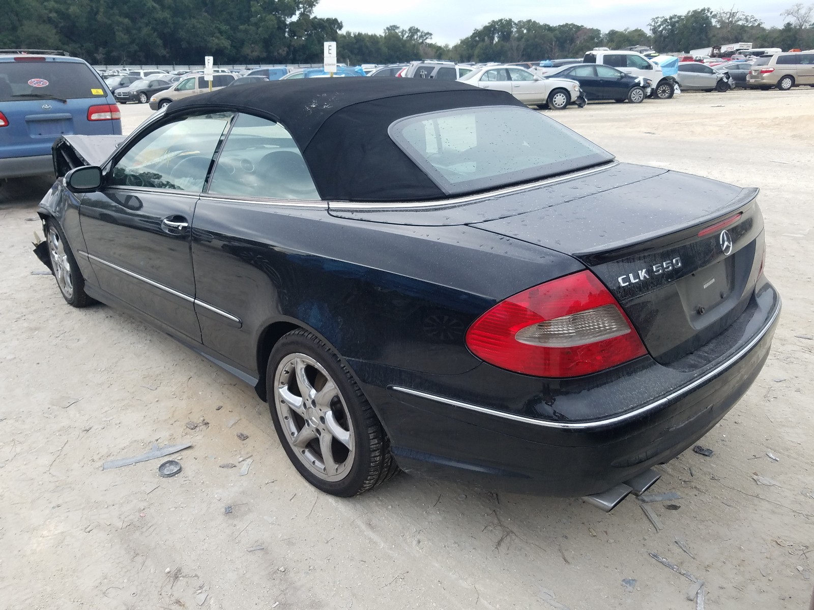 Photo 3 from auction – 2008 MERCEDES-BENZ CLK 550 with VIN WDBTK72F88T095871