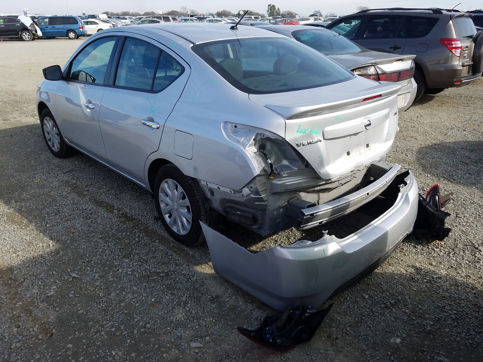 Photo 3 from auction – 2017 NISSAN VERSA S with VIN 3N1CN7AP0HK446711