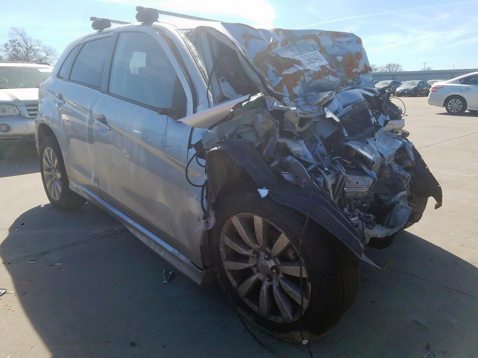 MITSUBISHI OUTLANDER 2011 with VIN JA4AP4AUXBZ007426 - Photo from auction