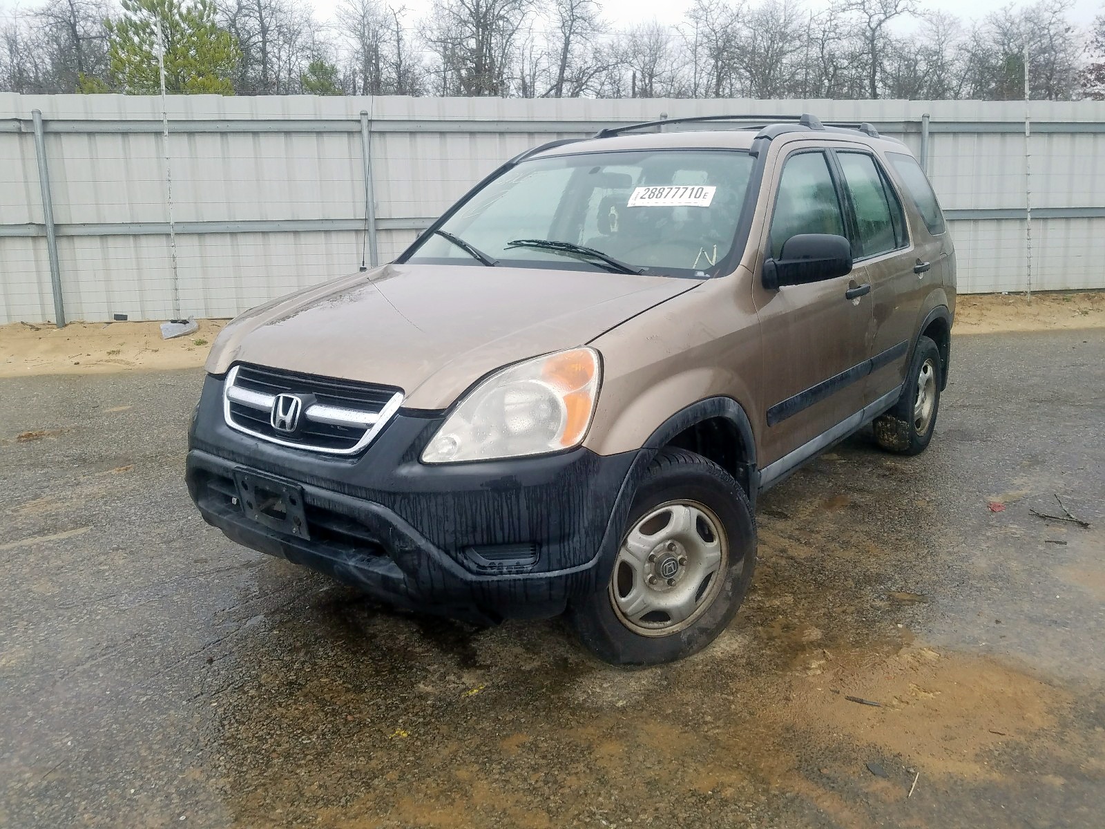Photo 2 from auction – 2003 HONDA CR-V LX with VIN SHSRD68463U100852